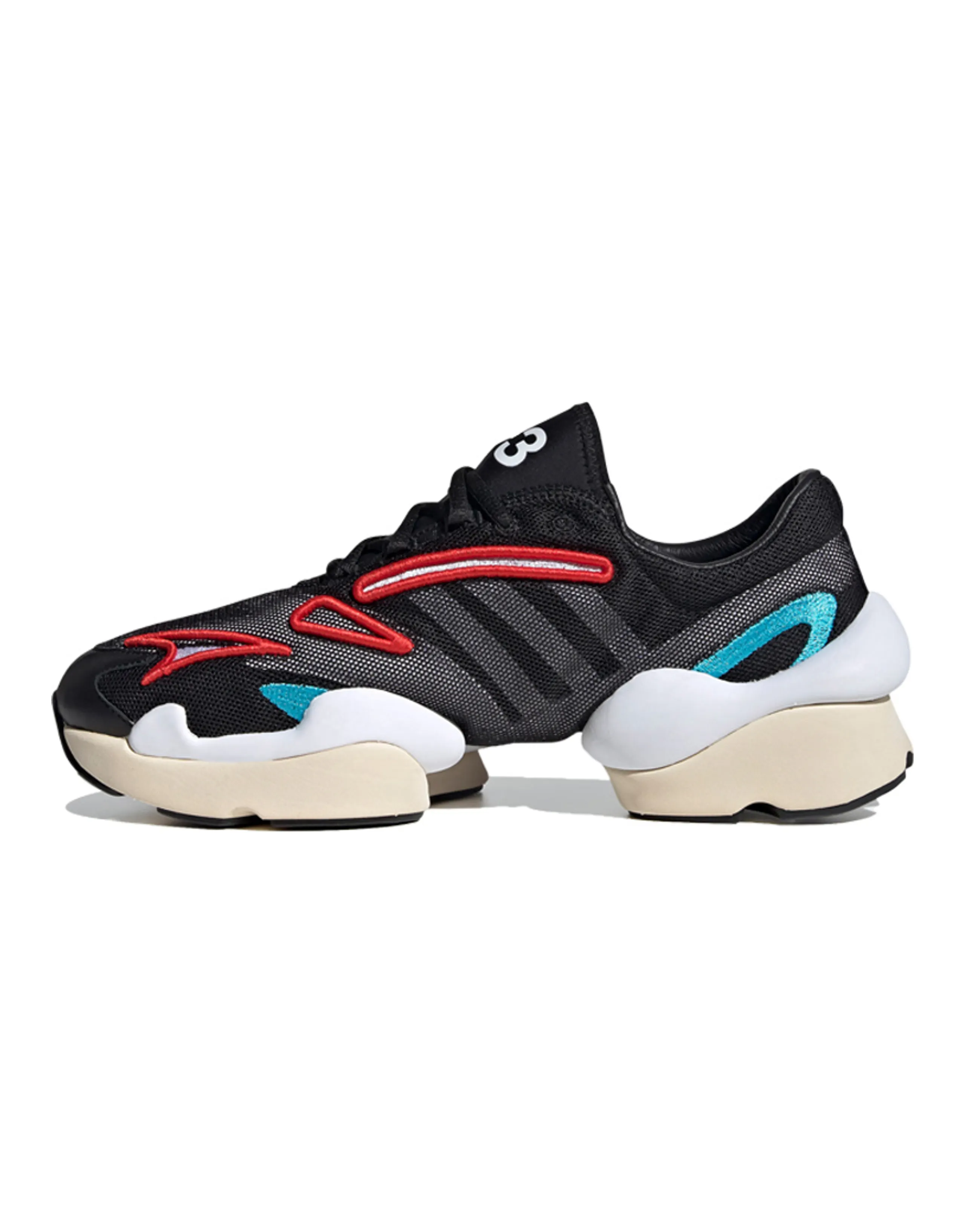 Y 3 Ren Black Cloud White Red