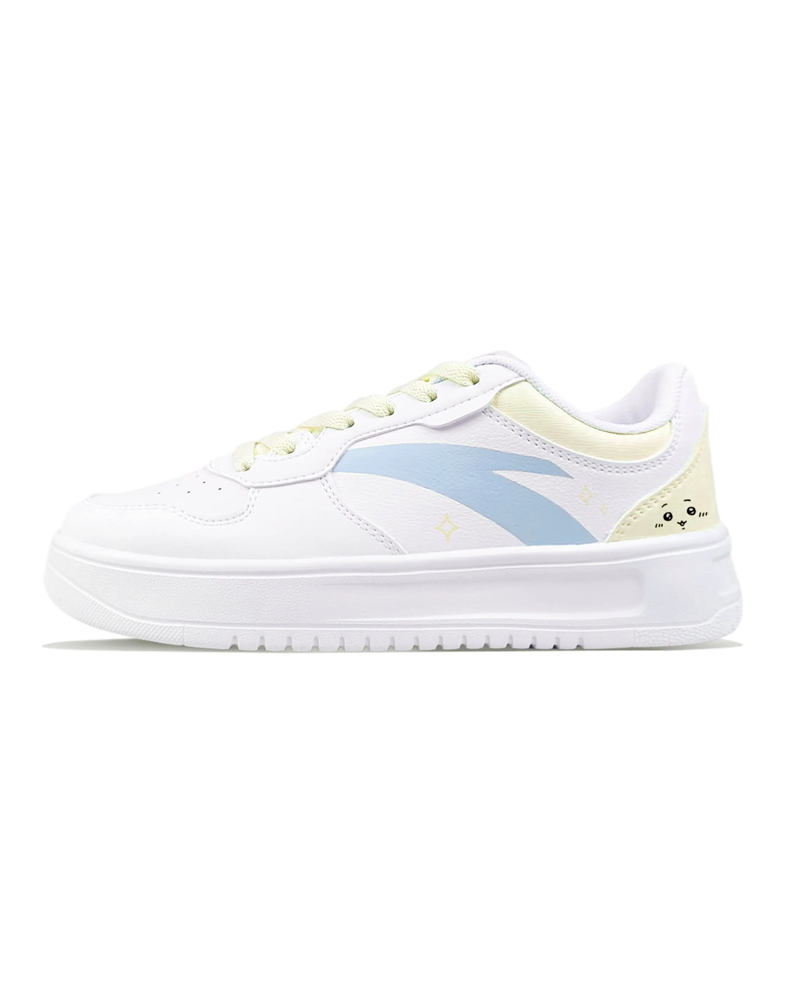 Anta BNK 'Shy Smile' Custom Low-Top Casual Sneakers Men's White Blue