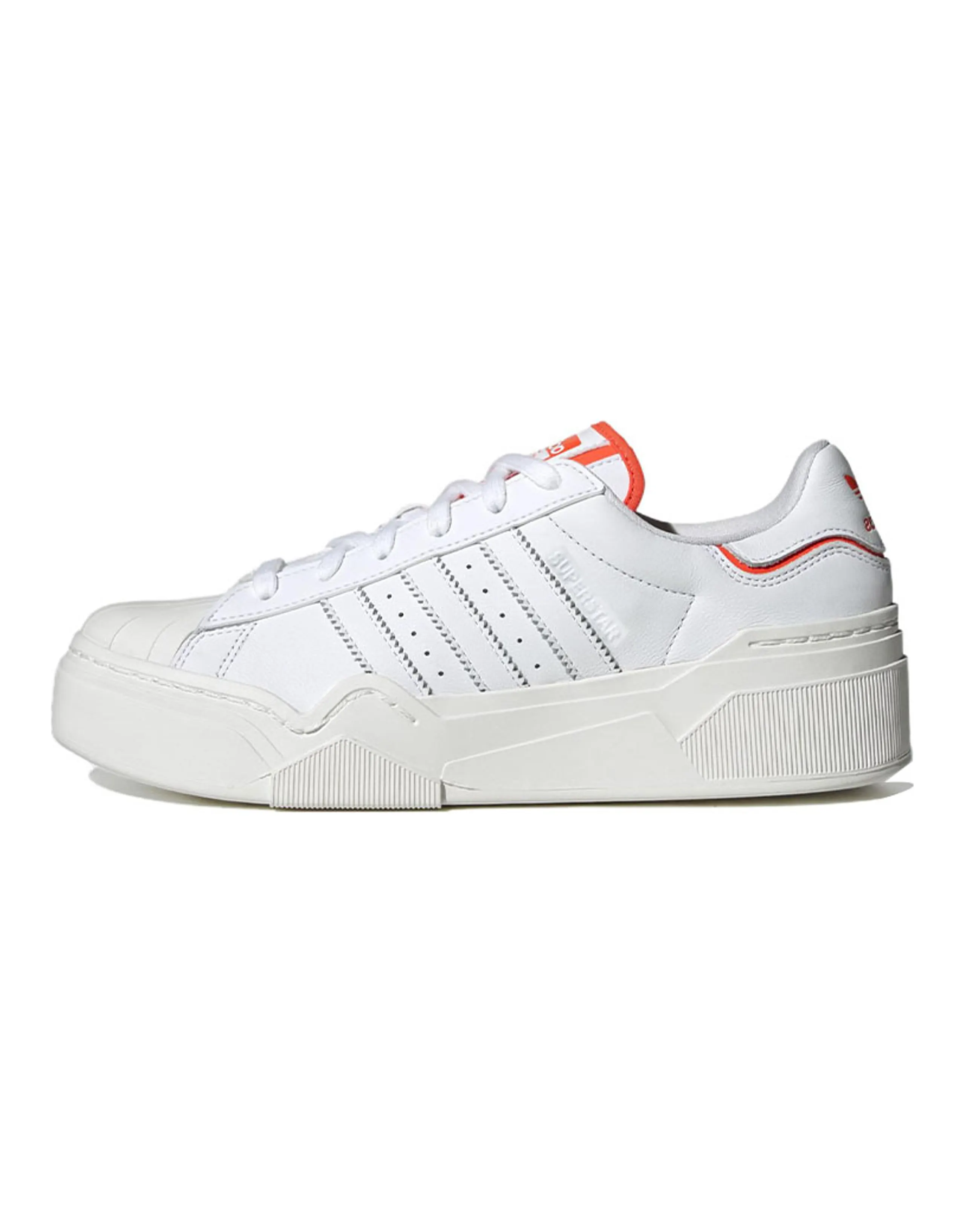 Superstar Women's Adidas Originals Bonega 2B 'White Solar Red' Women's