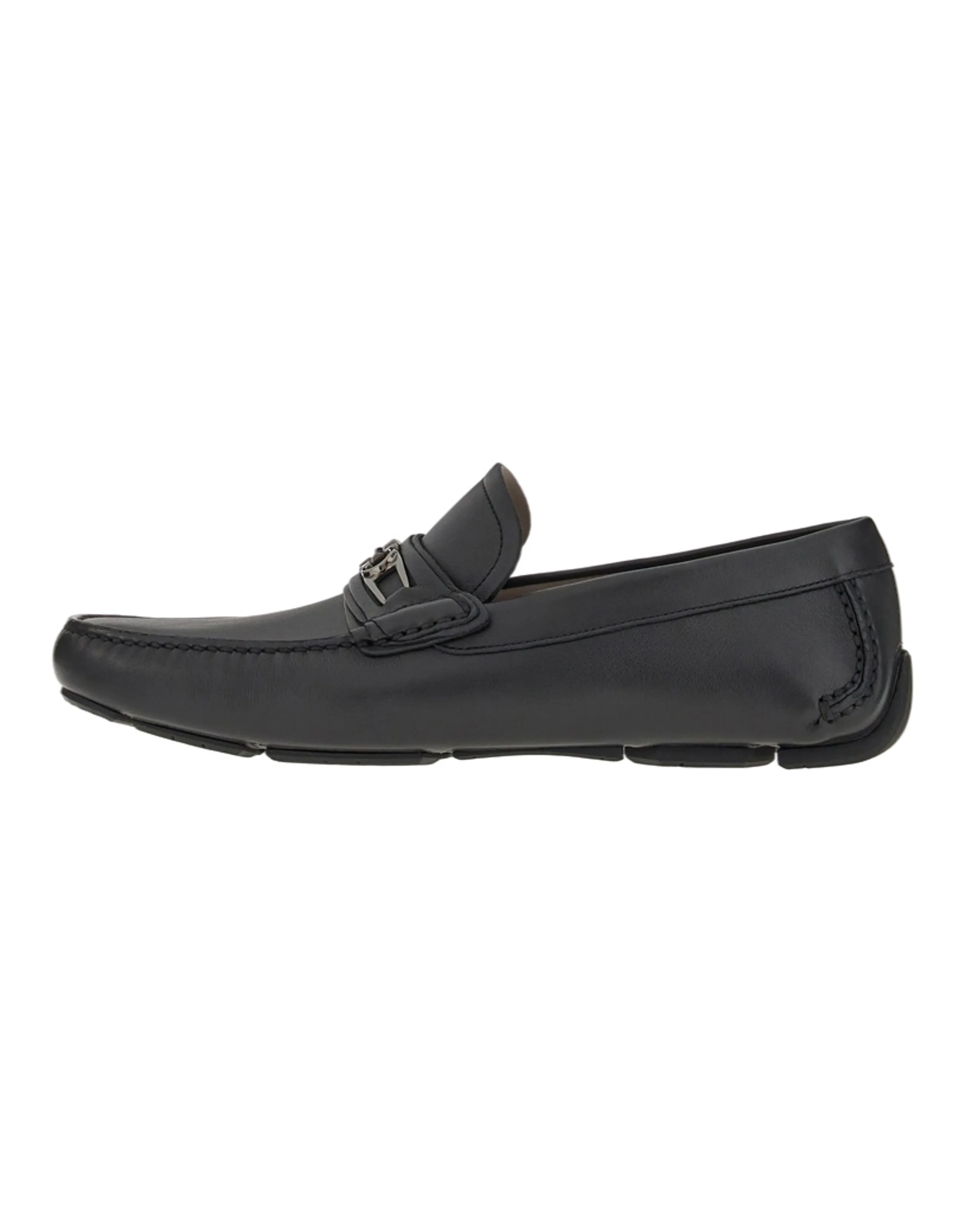 FERRAGAMO GANCINI Casual Shoes Men's Black