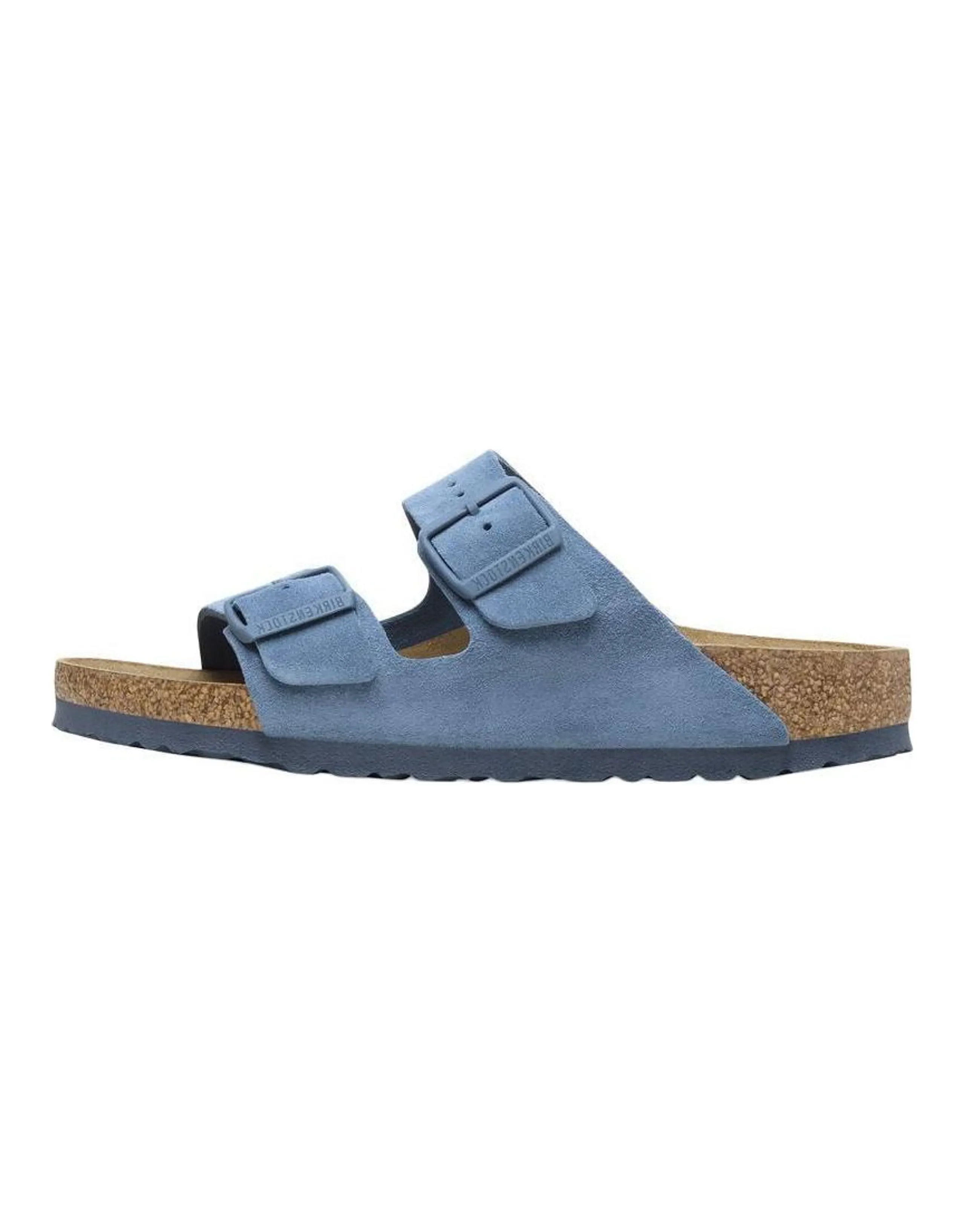 Birkenstock Arizona Soft Footbed Slide Slippers Unisex Blue