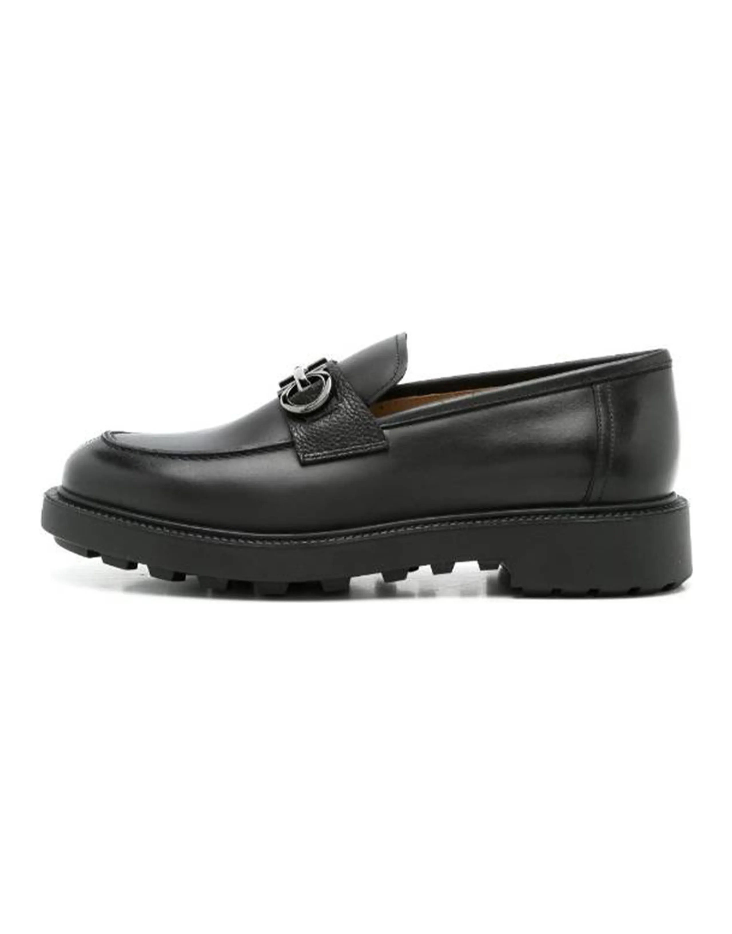 FERRAGAMO Casual Shoes Men's Black