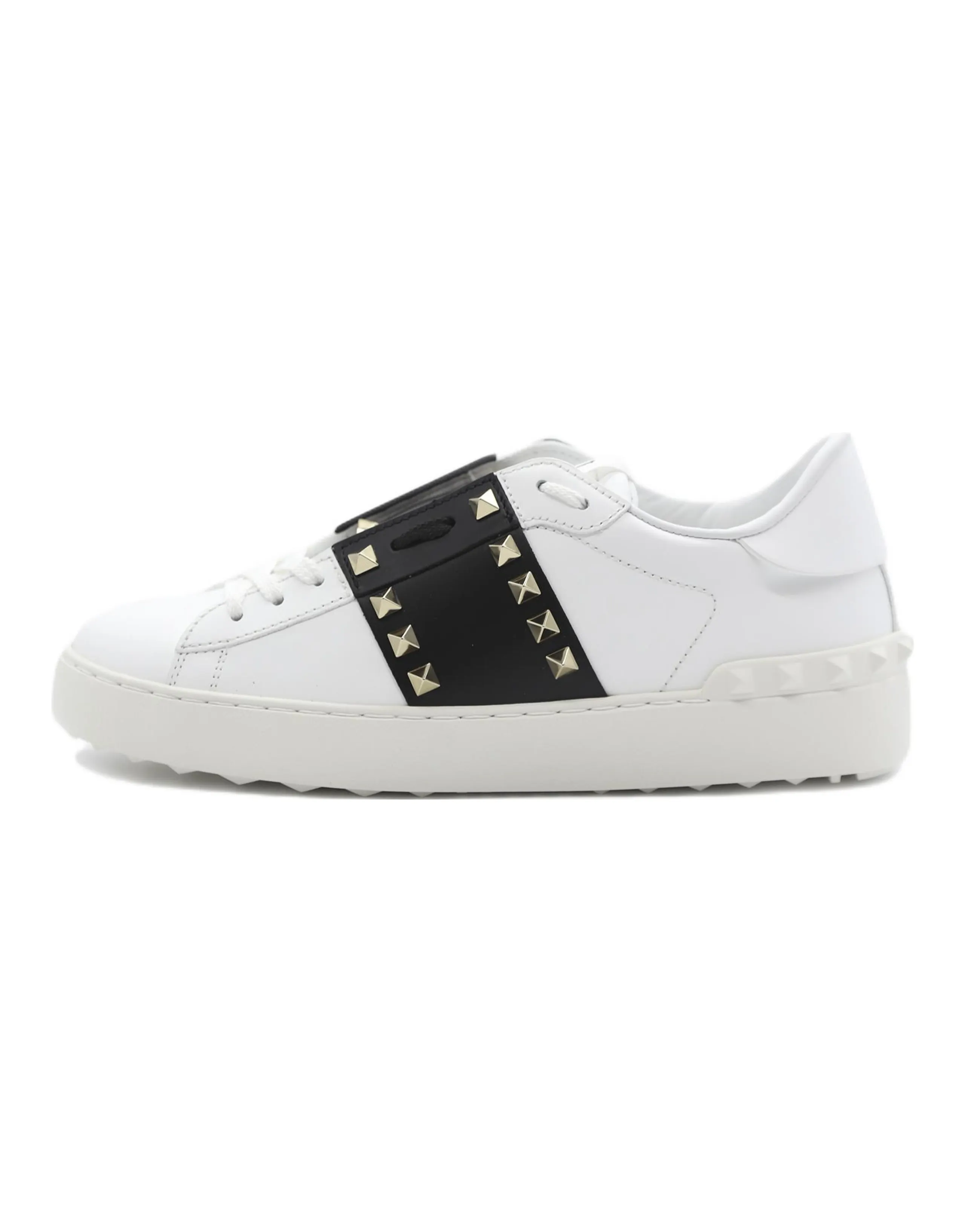 Valentino Open Stylish Skateboarding Shoes Women's White