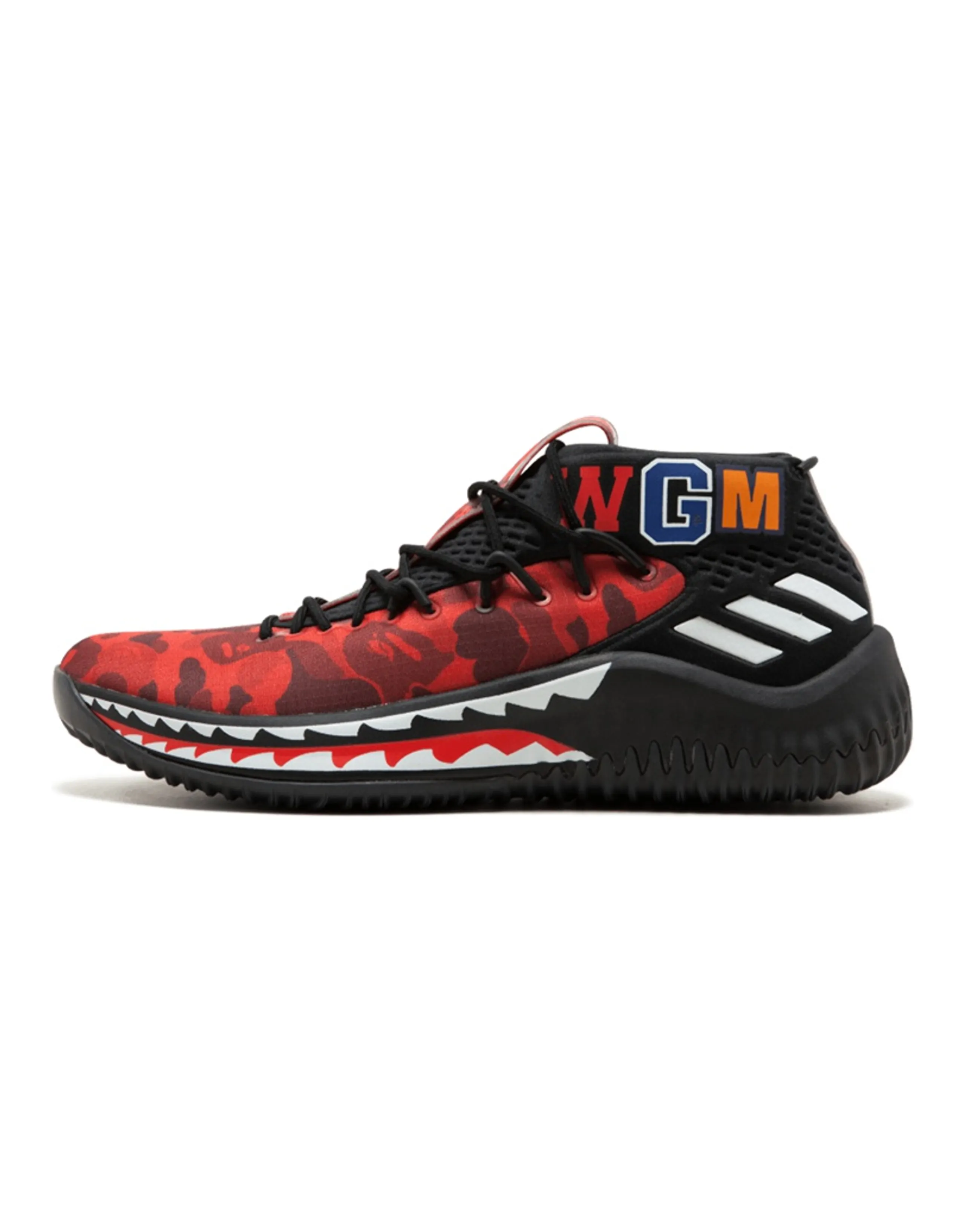 Adidas Dame 4 A Bathing Ape Red