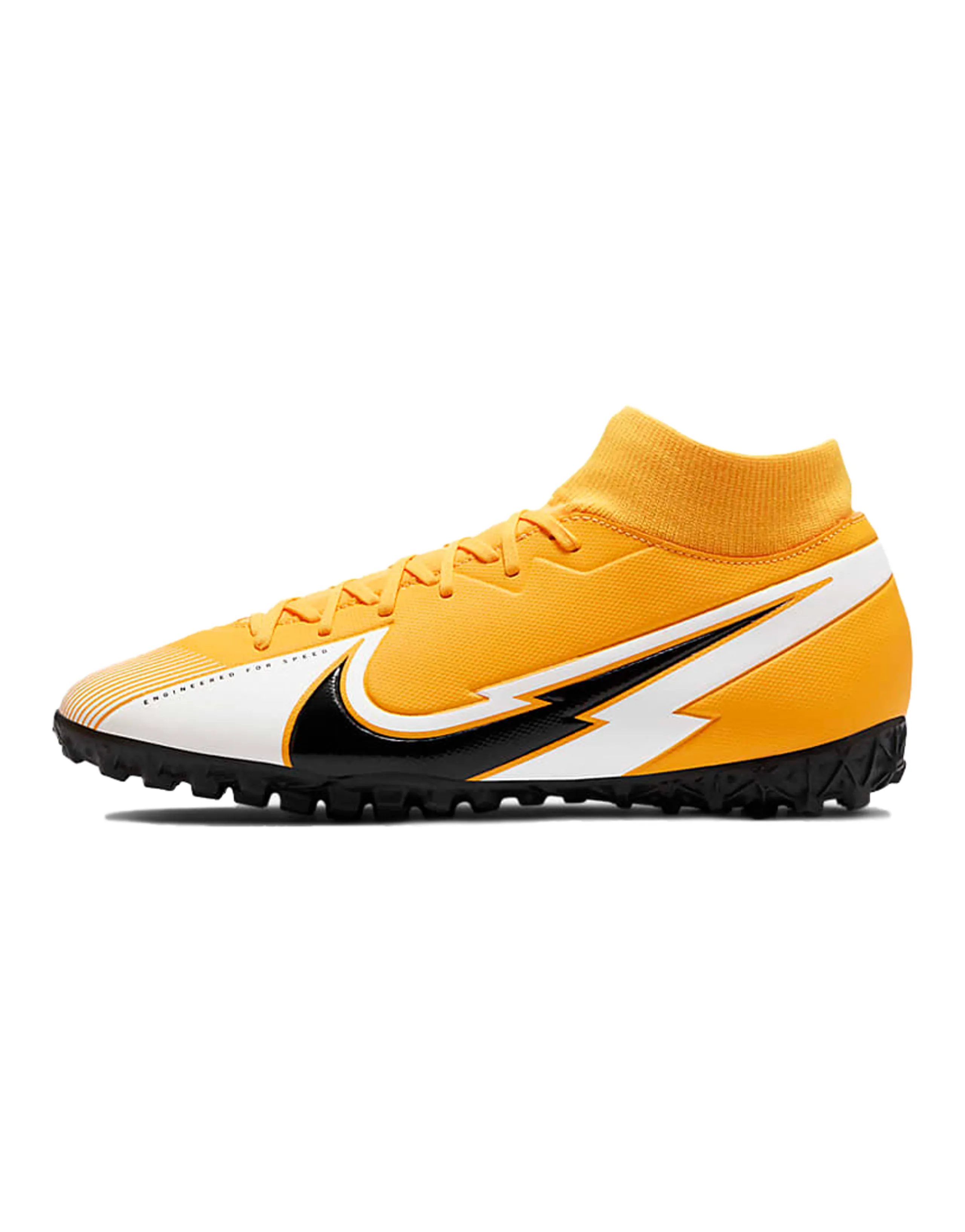 Nike Mercurial Superfly 7 Academy Tf Turf 'Black Yellow'