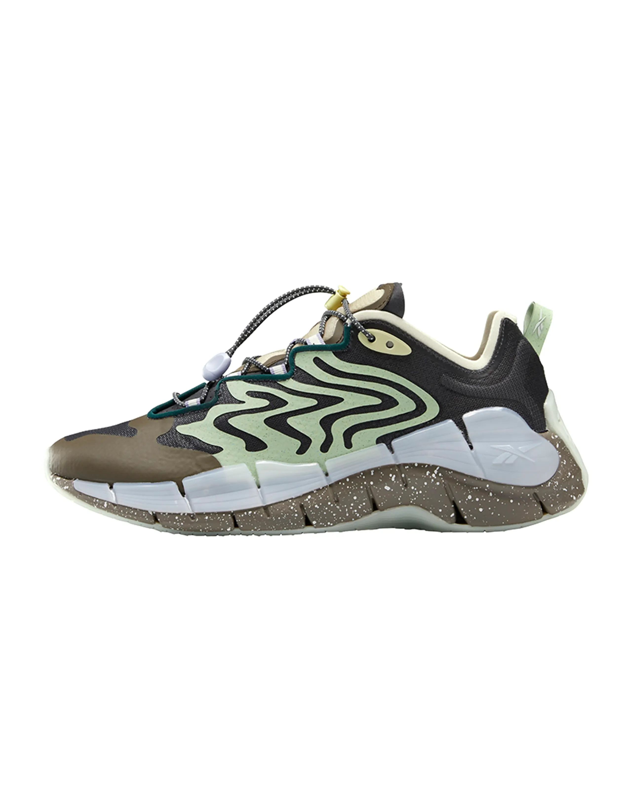 Reebok Zig Kinetica Ii Brain Dead Grey Green
