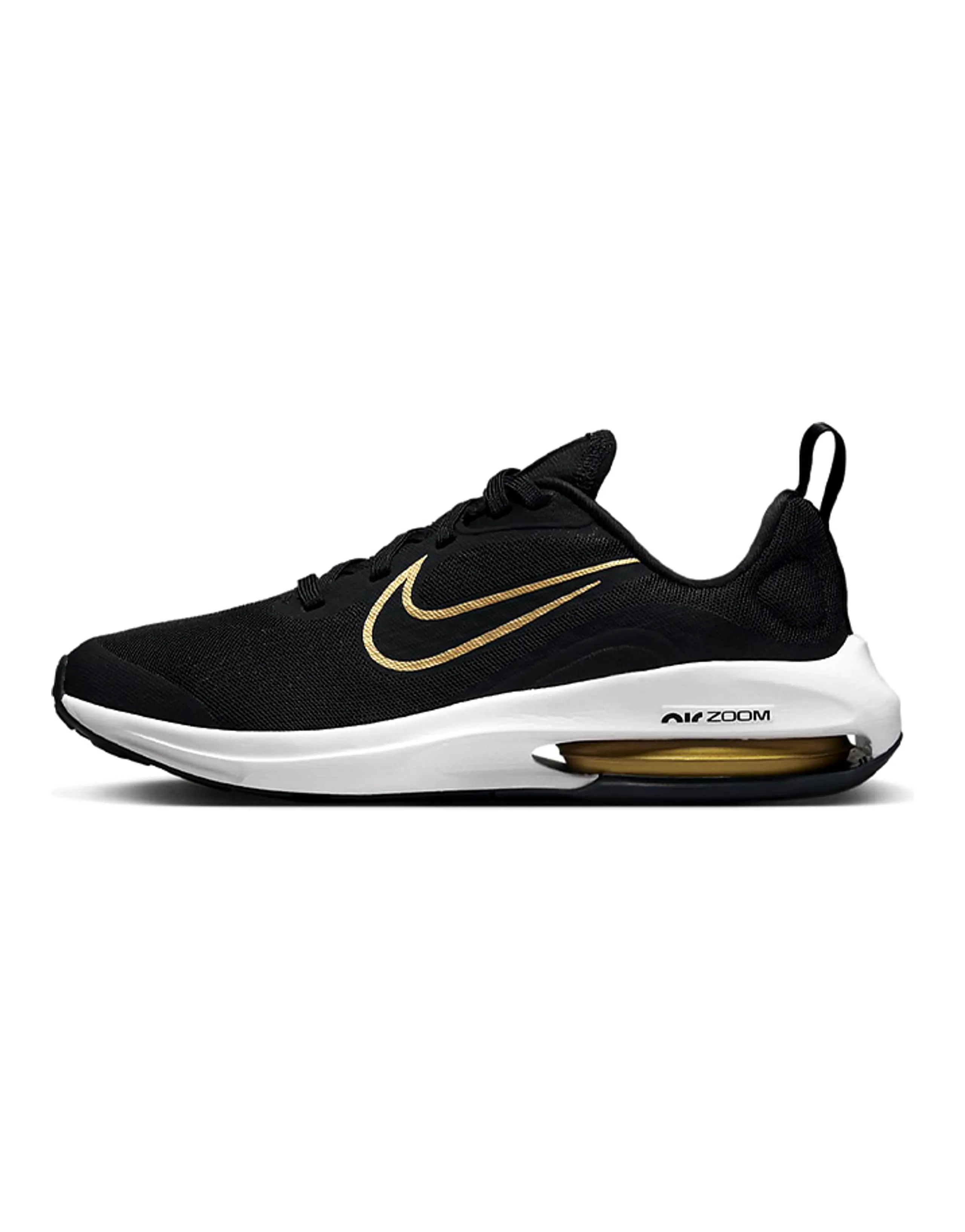 Nike Air Zoom Arcadia 2 Black Metallic Gold GS