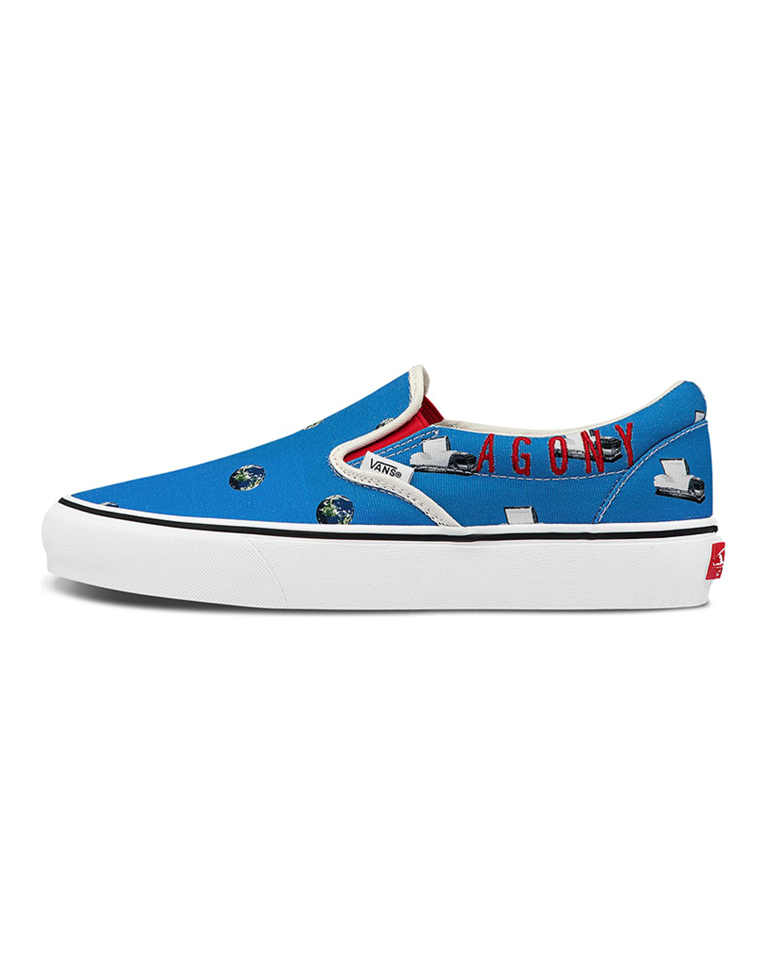 Slip On Cali Thornhill Dewitt X Vault Classic Vans Lx 'Blue Crisis Actor'