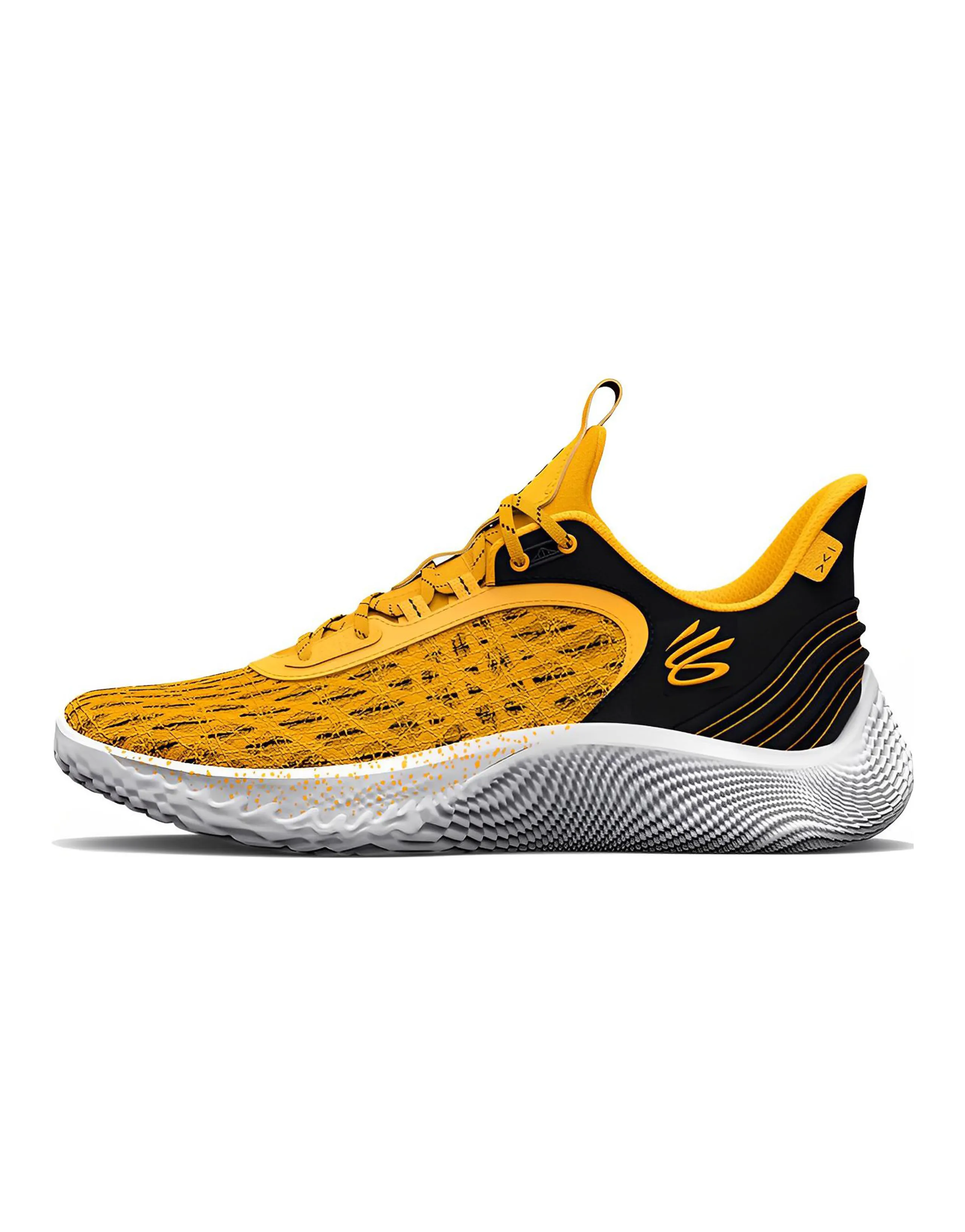 Under Armour Curry Flow 9 Tb Steeltown Gold White