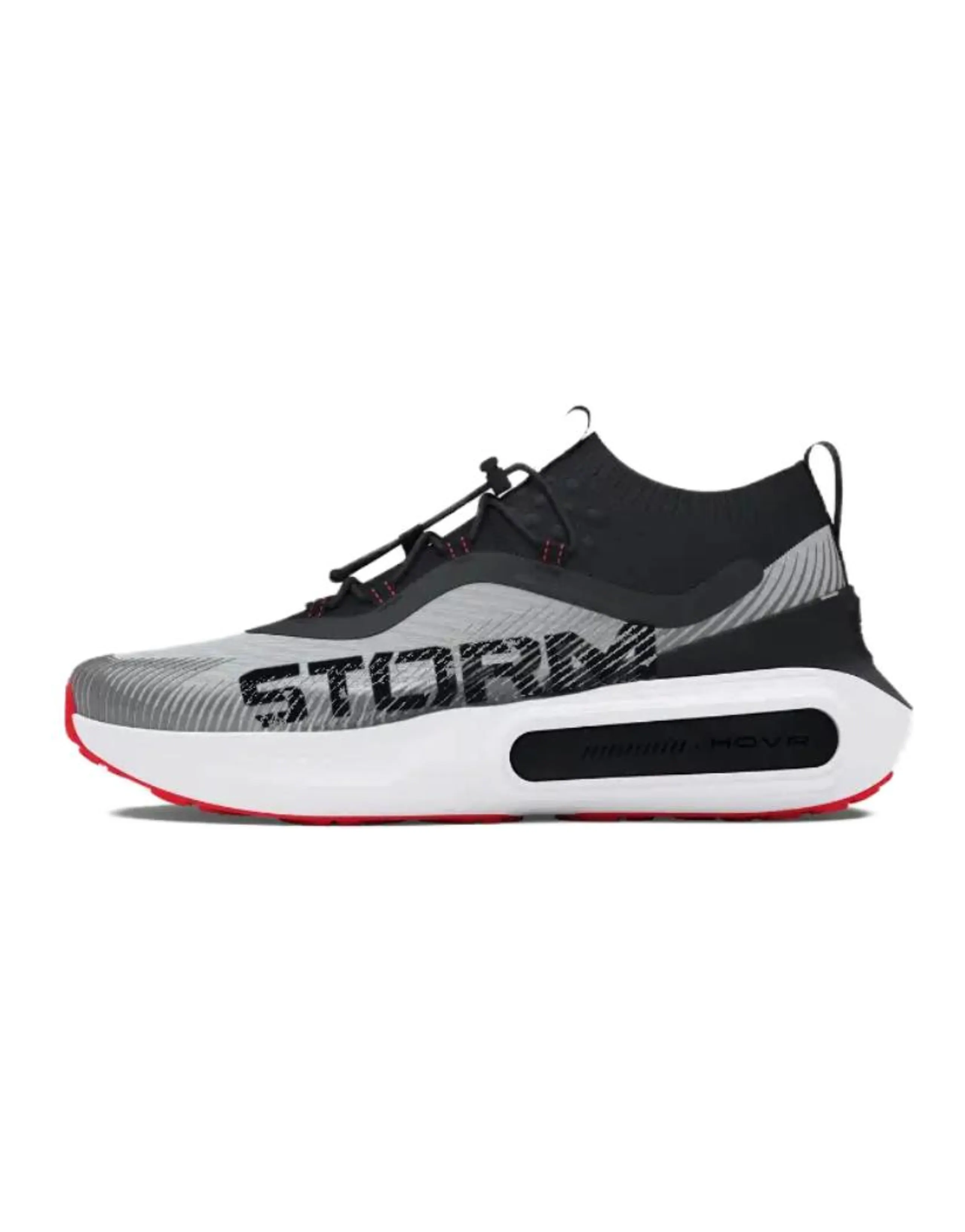 Under Armour Phantom 4 Anti-Slip Wear-Resistant Mid-Top Casual Shoes Unisex Gray