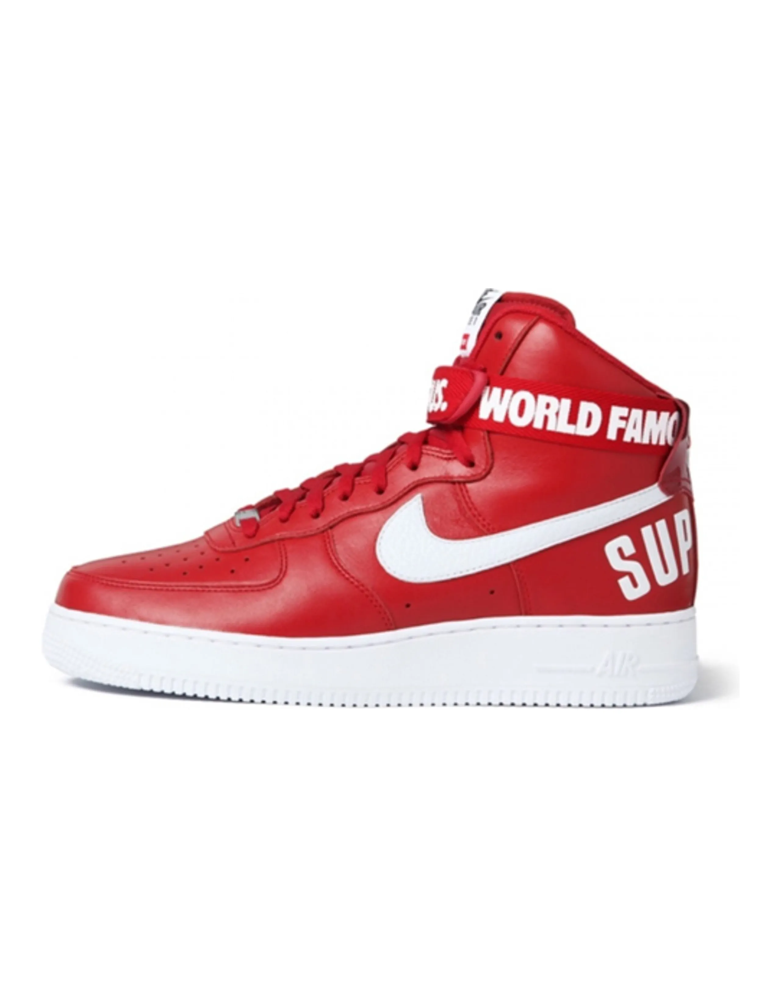 Nike Air Force 1 High Supreme World Famous Red