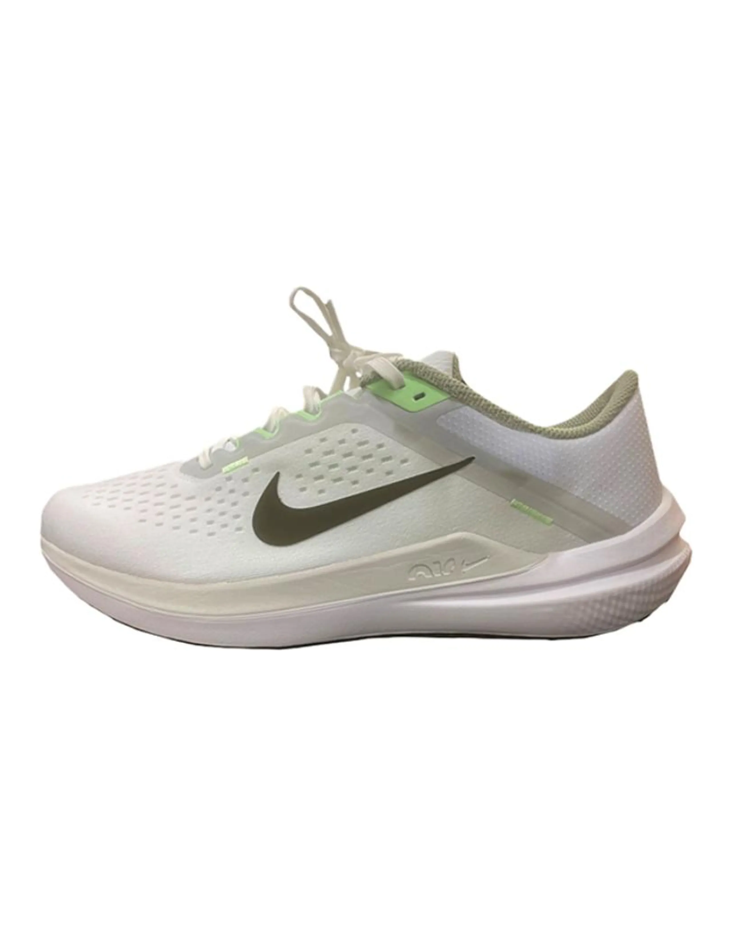 Nike Air Winflo 10 Comfort Versatile Breathable NIKE AIR/A-GRIP PRO/SPACEFIBER Running Shoes Men's White