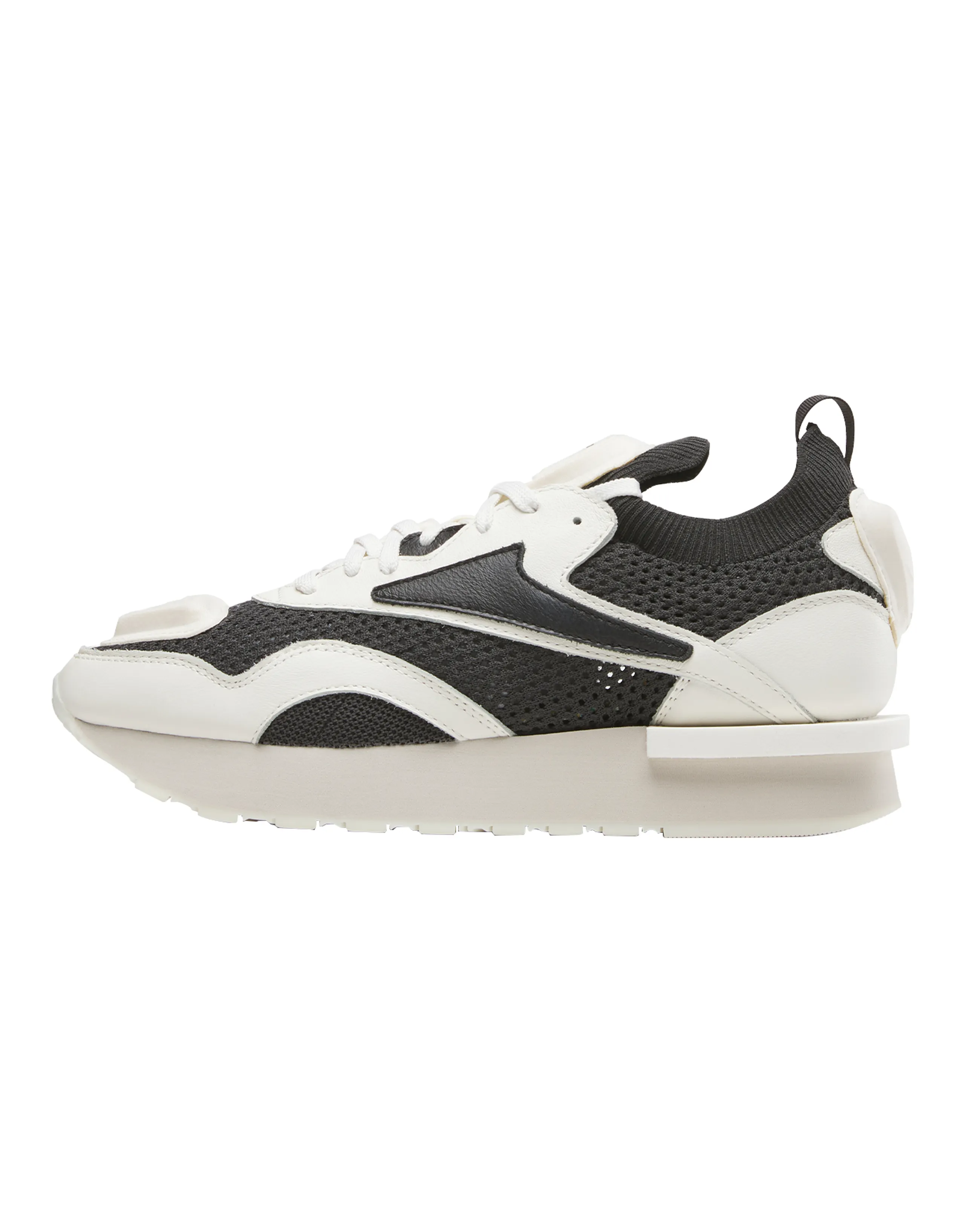 Reebok Classic Leather Nylon Plus Hymne White Black
