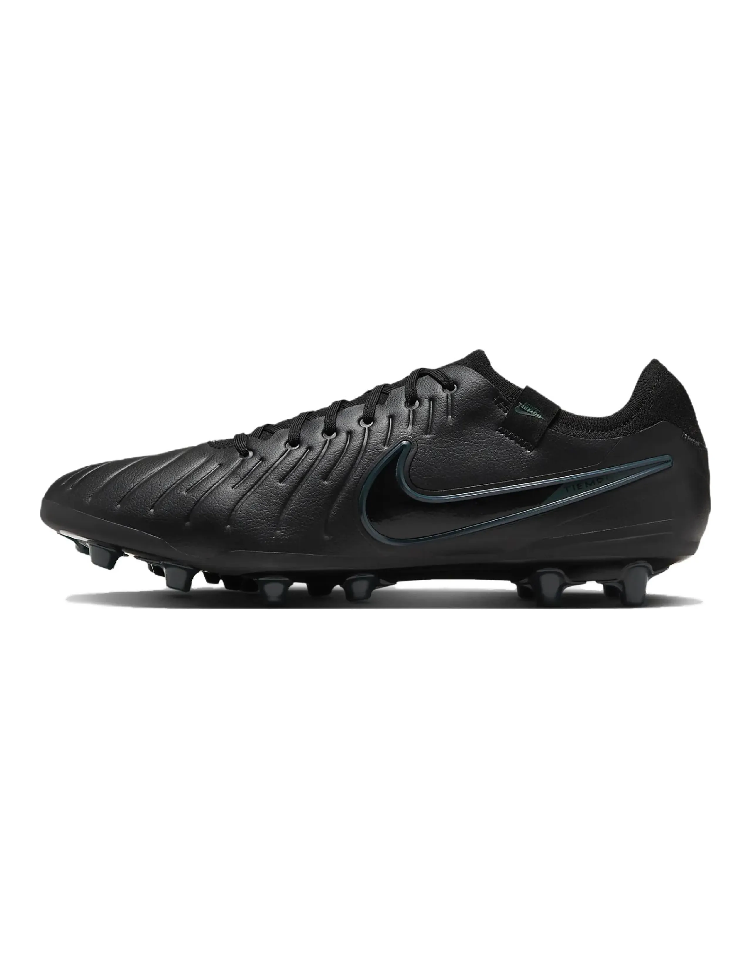 Nike Tiempo Legend 10 Artificial Ground Anti Slip Wear Resistant Soccer Shoes Unisex Black