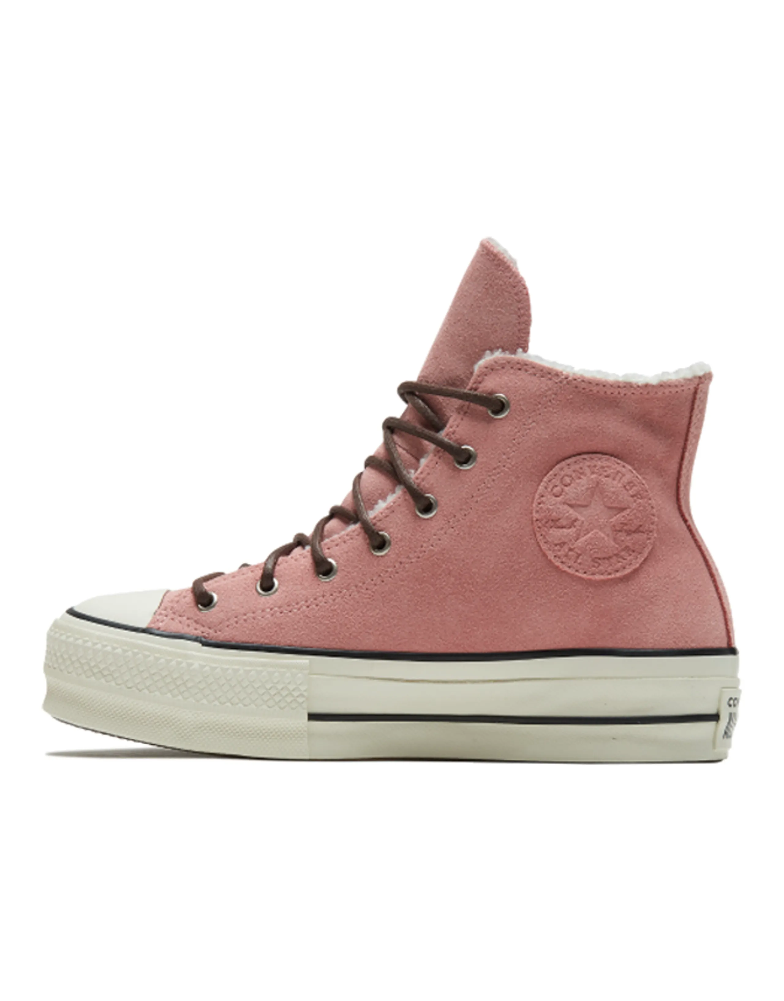 Converse Sherpa Chuck Taylor All Star Platform High Top 'Pink Blue' Women's