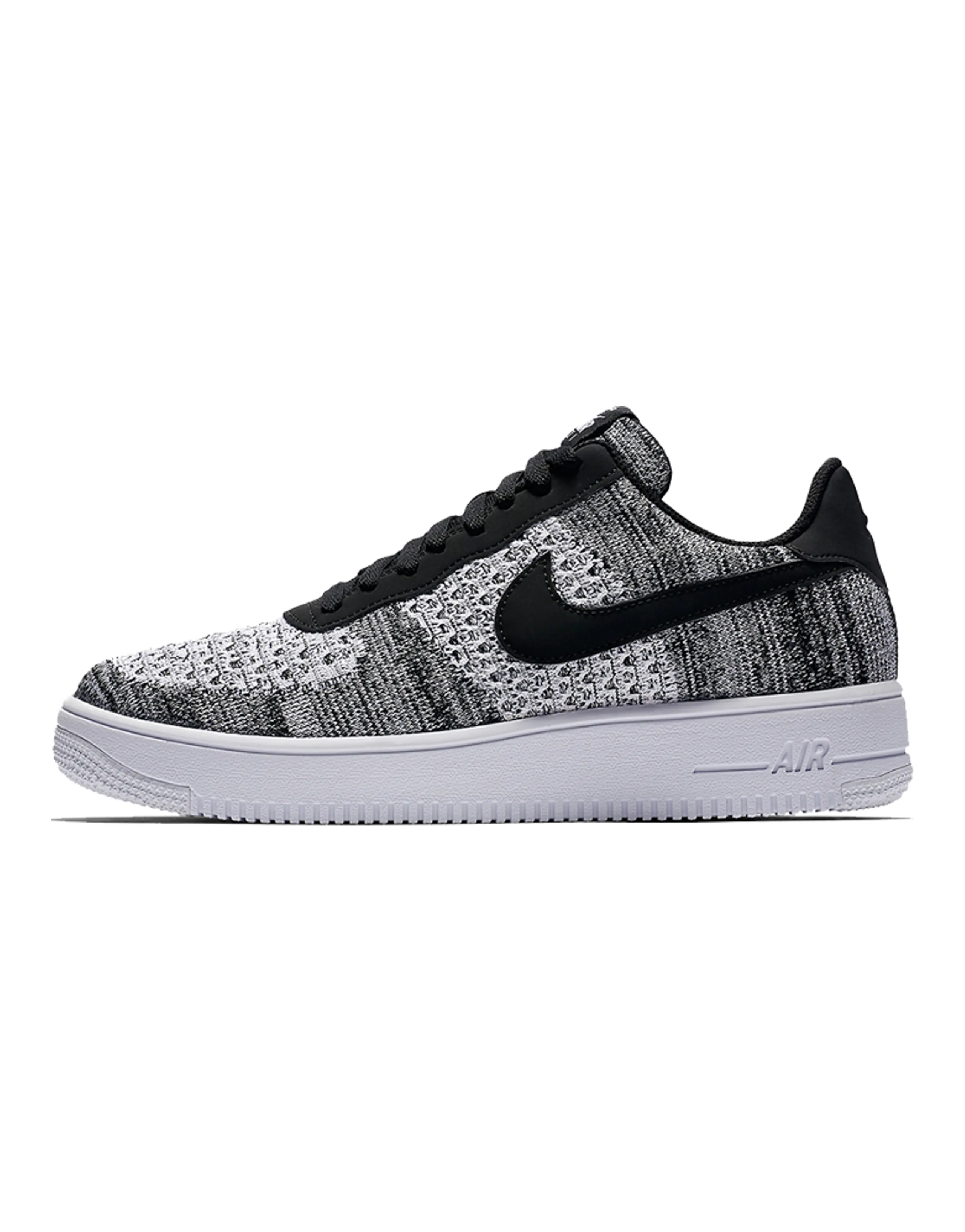 Nike Air Force 1 Flyknit 2 Black Pure Platinum