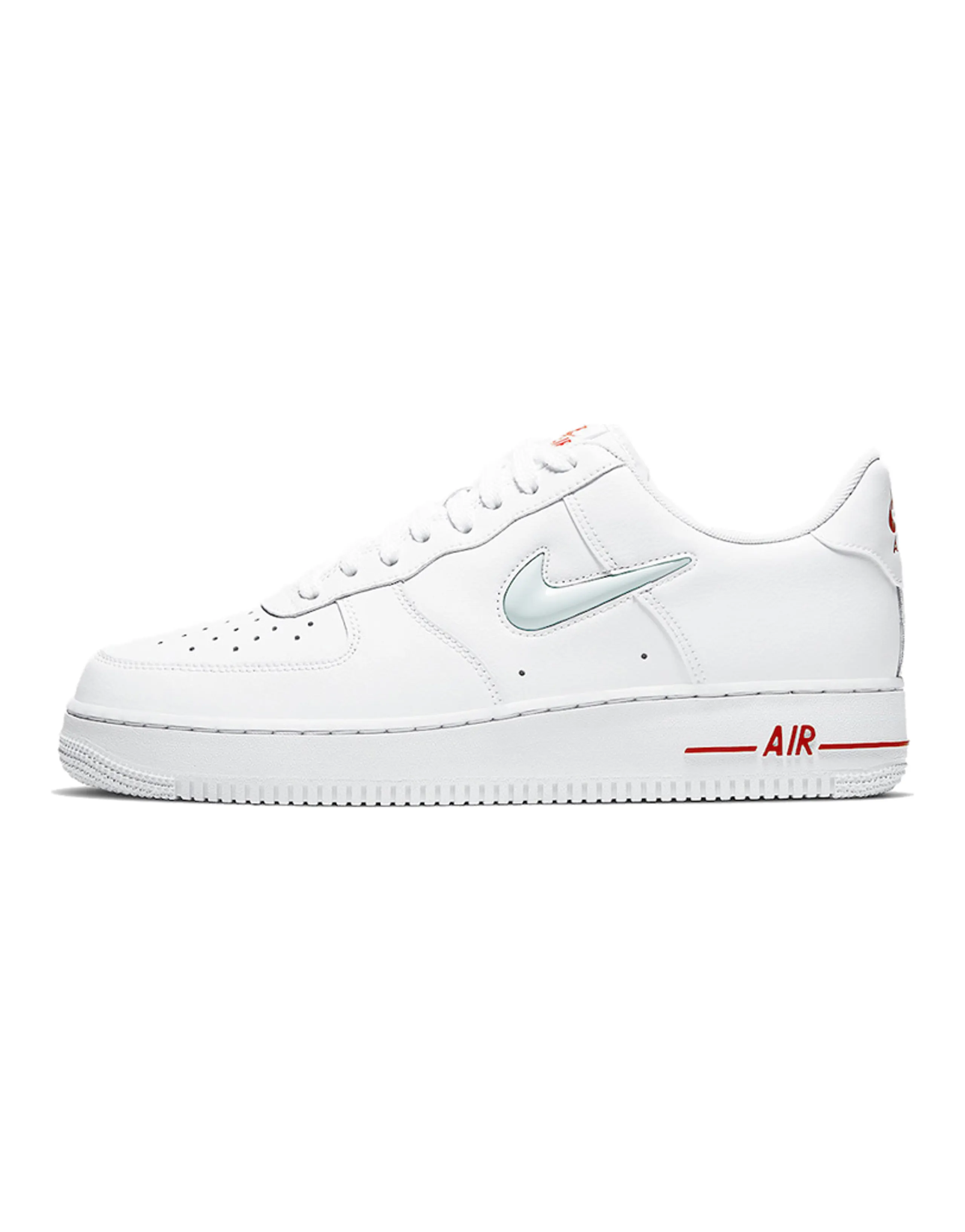 Nike Air Force 1 Low Jewel White Grey Red