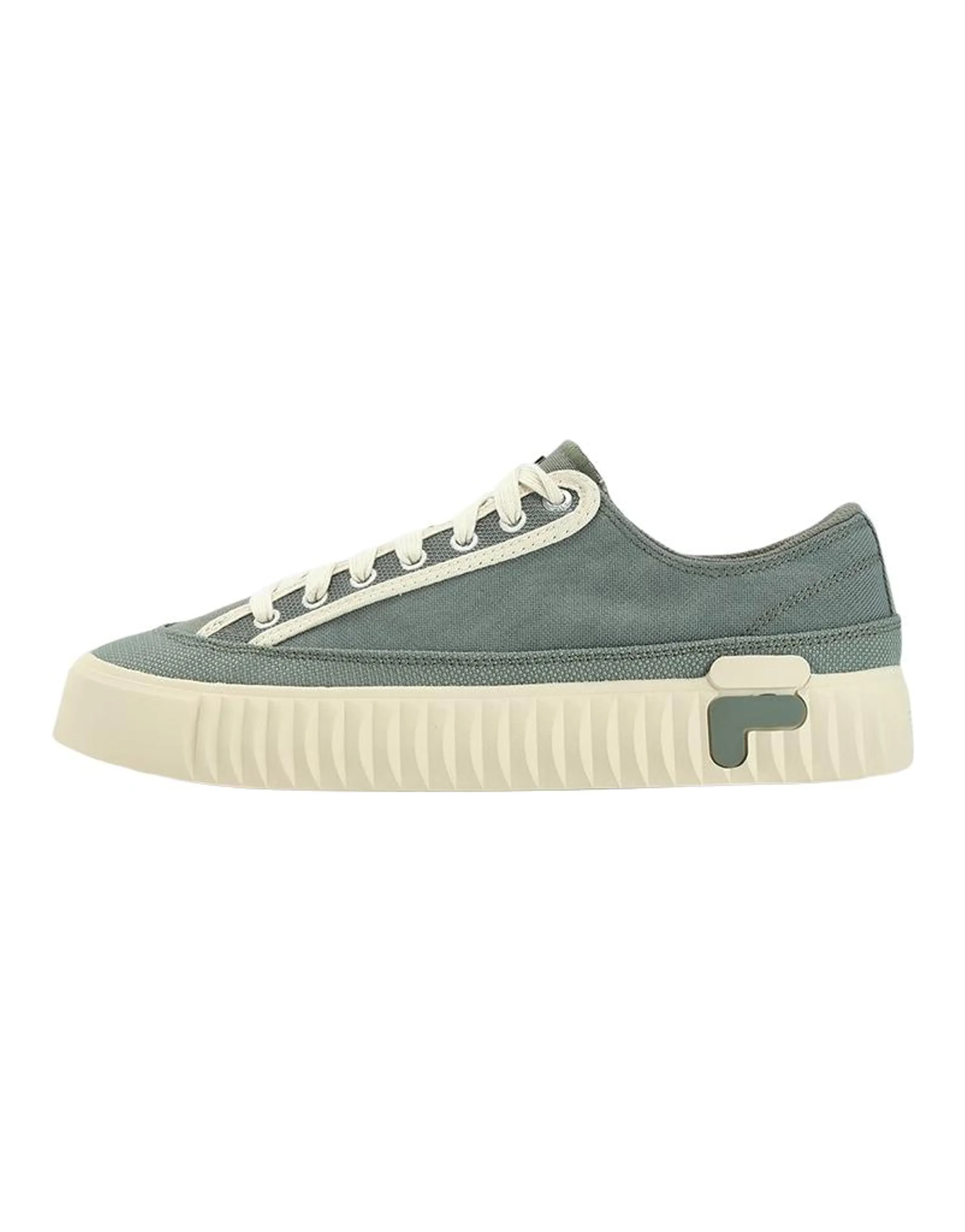 FILA Gear Skateboard Shoes Men Low-Top Green White