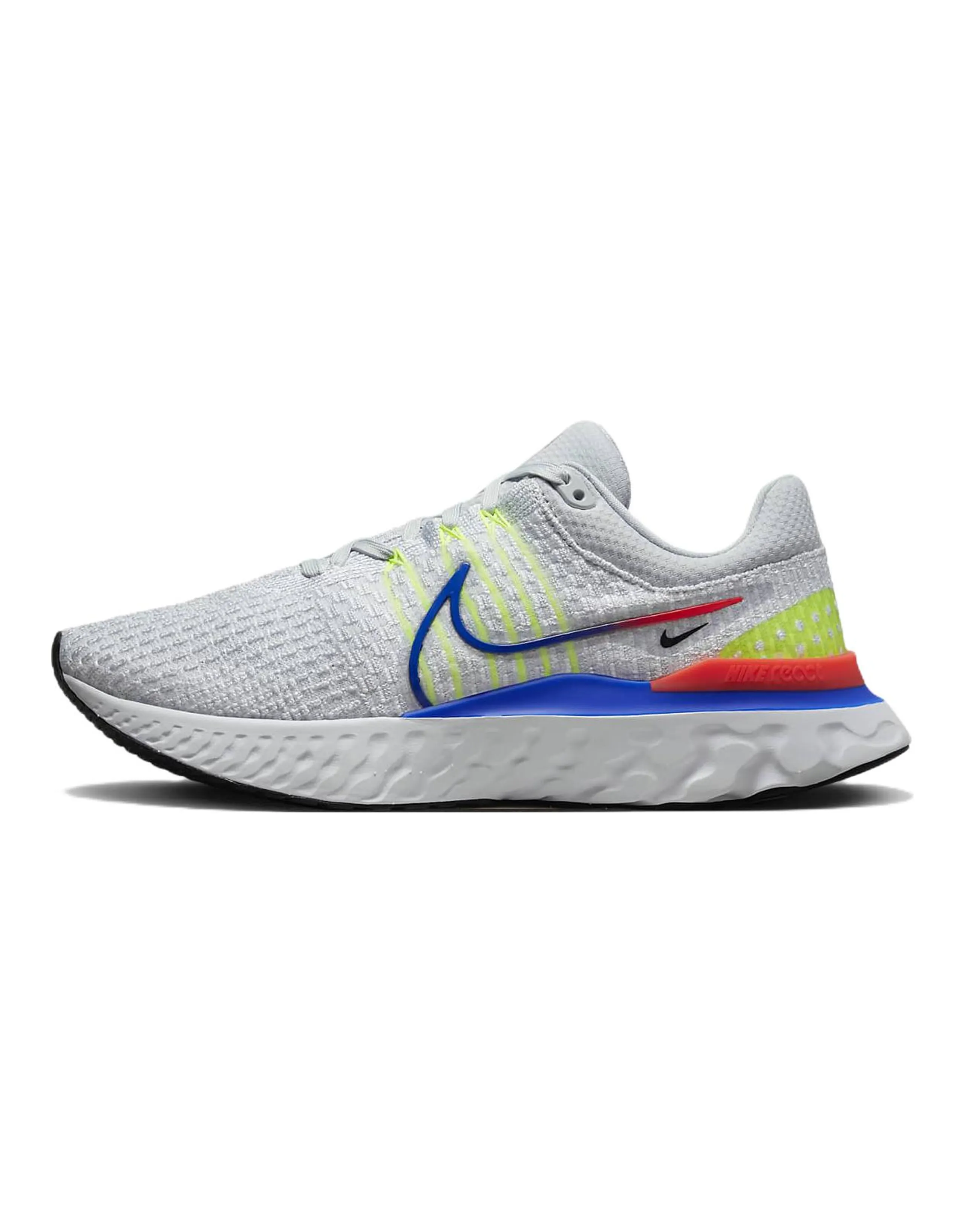 Nike React Infinity Run Flyknit 3 Pure Platinum Racer Blue
