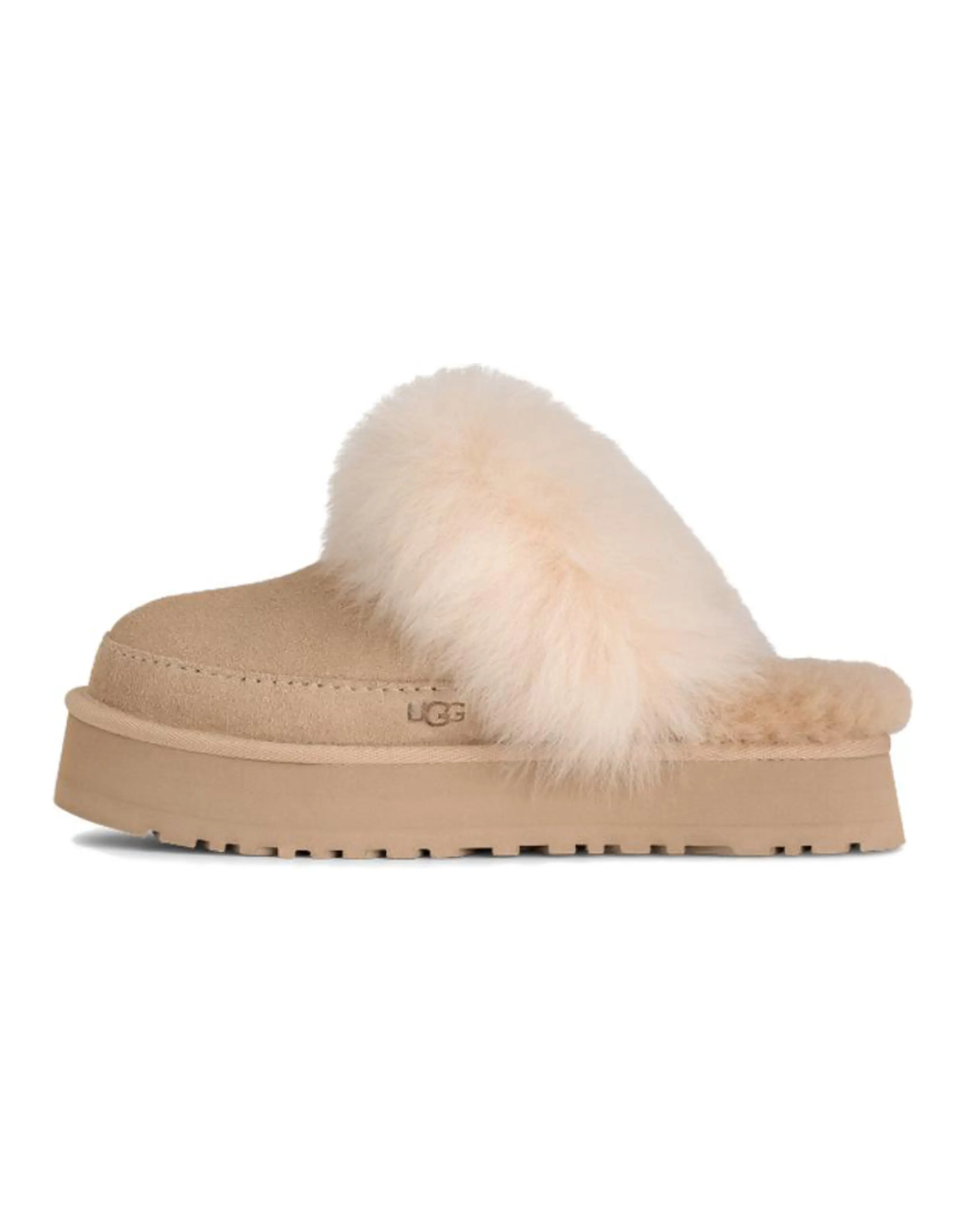 UGG Slipper Evolution Tazz Cute Versatile Comfortable EVA Toe-Post Sandals Women's Sandcastle Brown