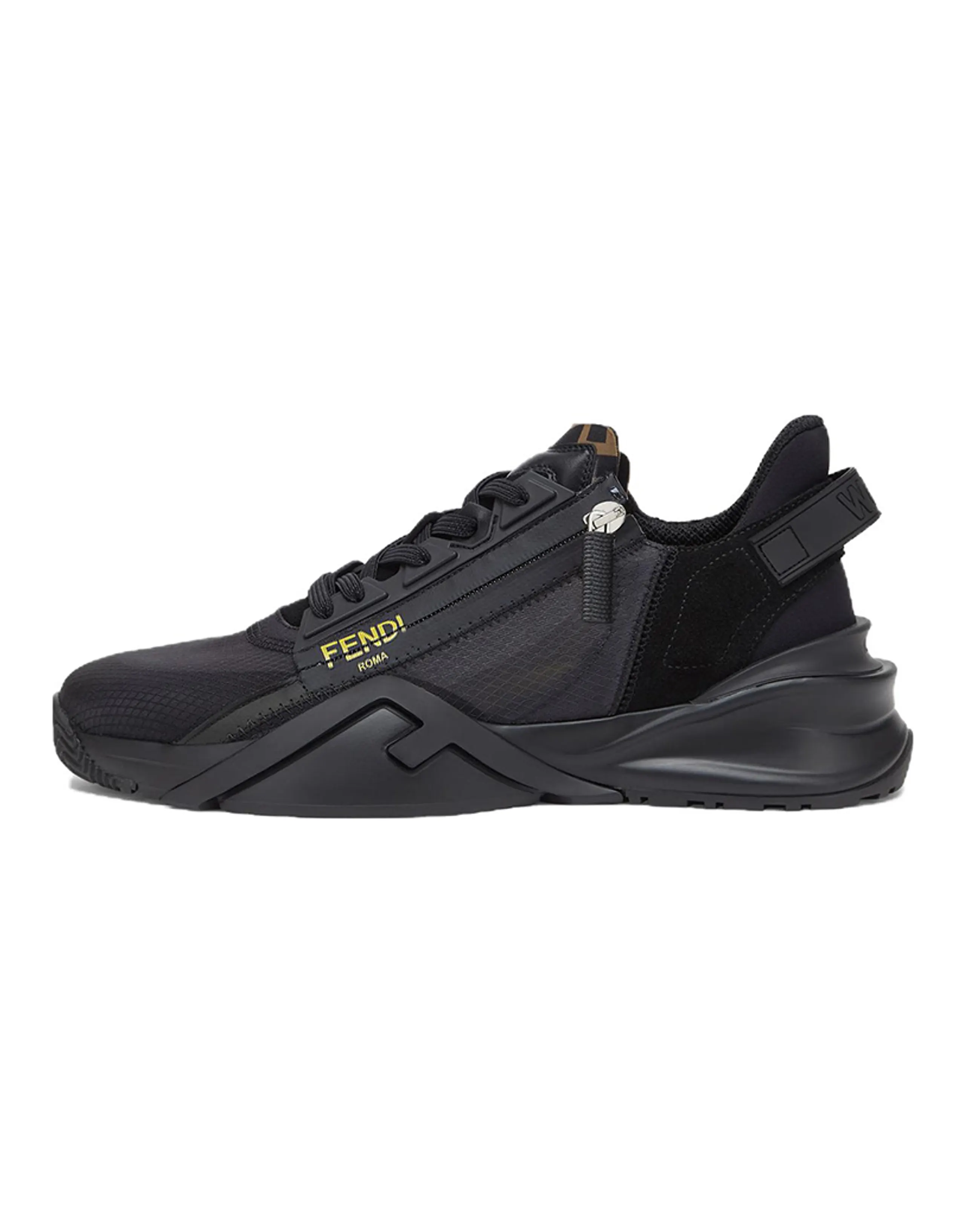 FENDI Nylon Low Top Black