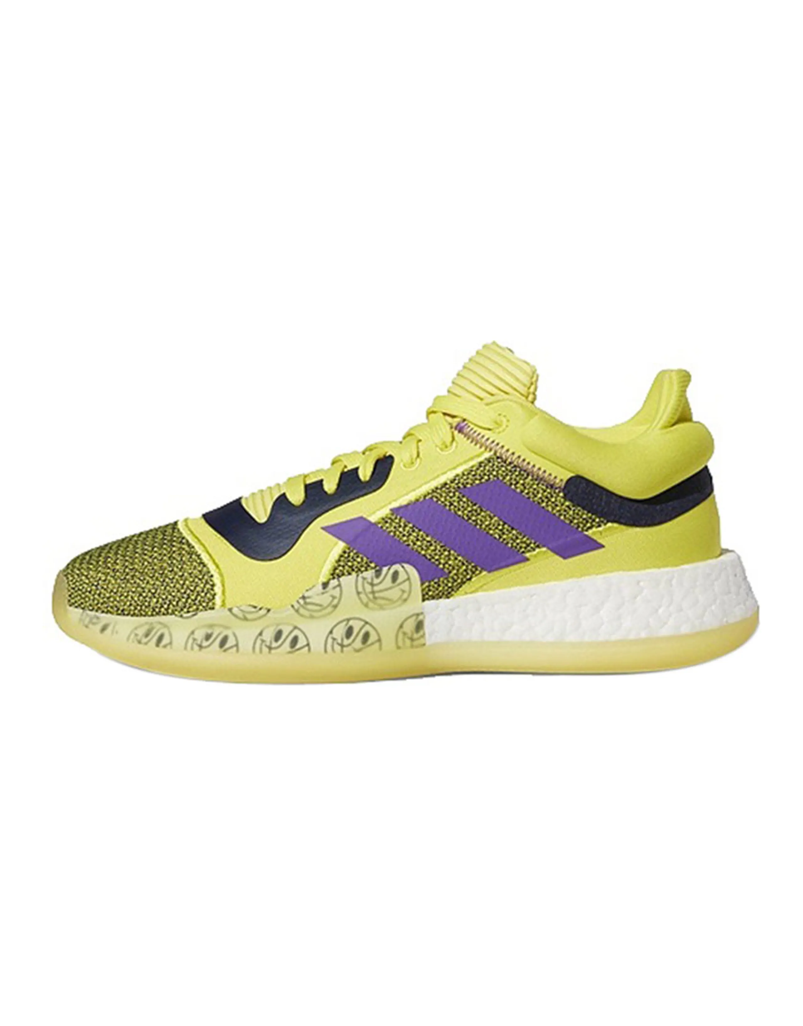 Adidas Marquee Boost Low Yellow Purple Black