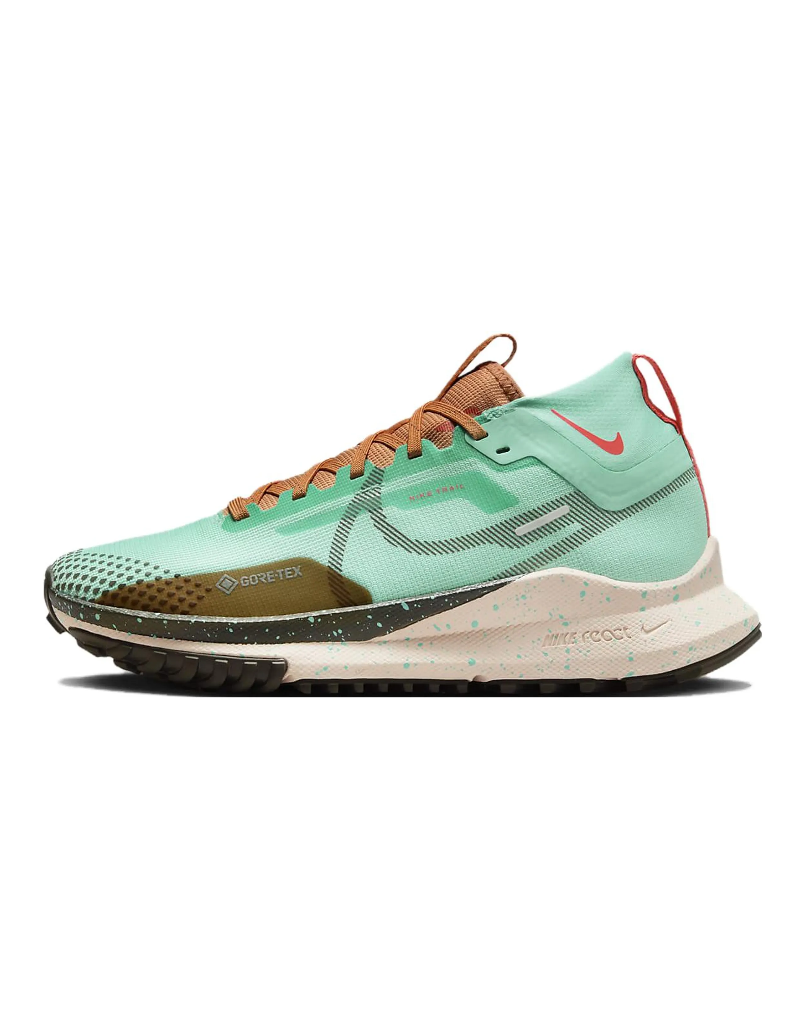 Nike React Pegasus Trail 4 Gore Tex Emerald Rise Sequoia Women's
