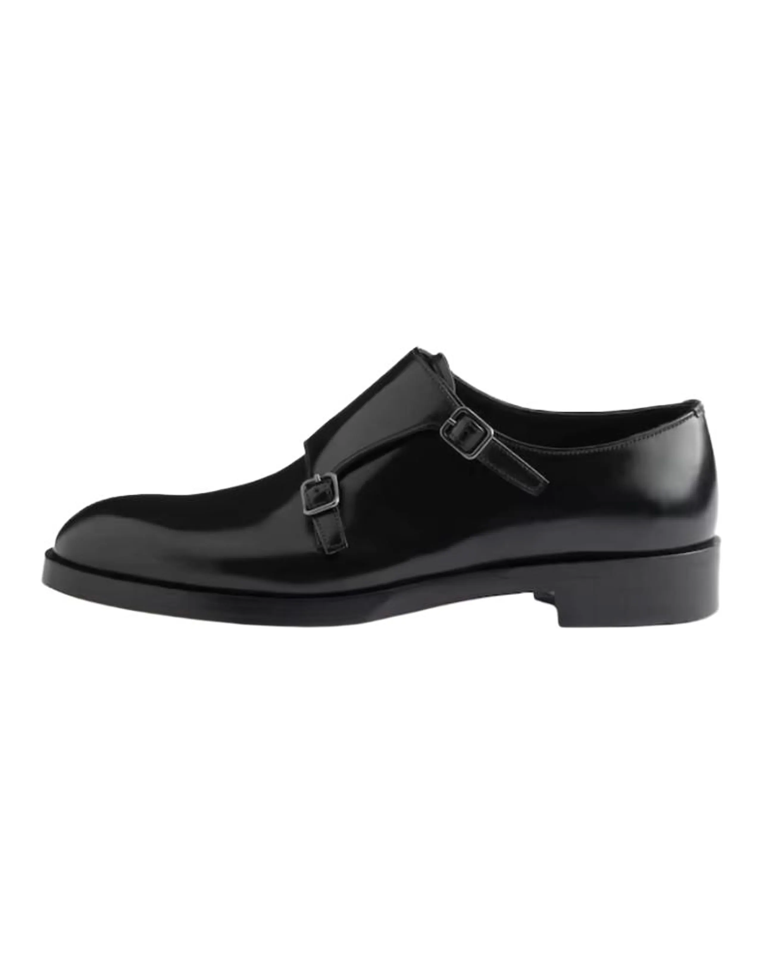 PRADA Double Dress Shoes Men Low-Top Black