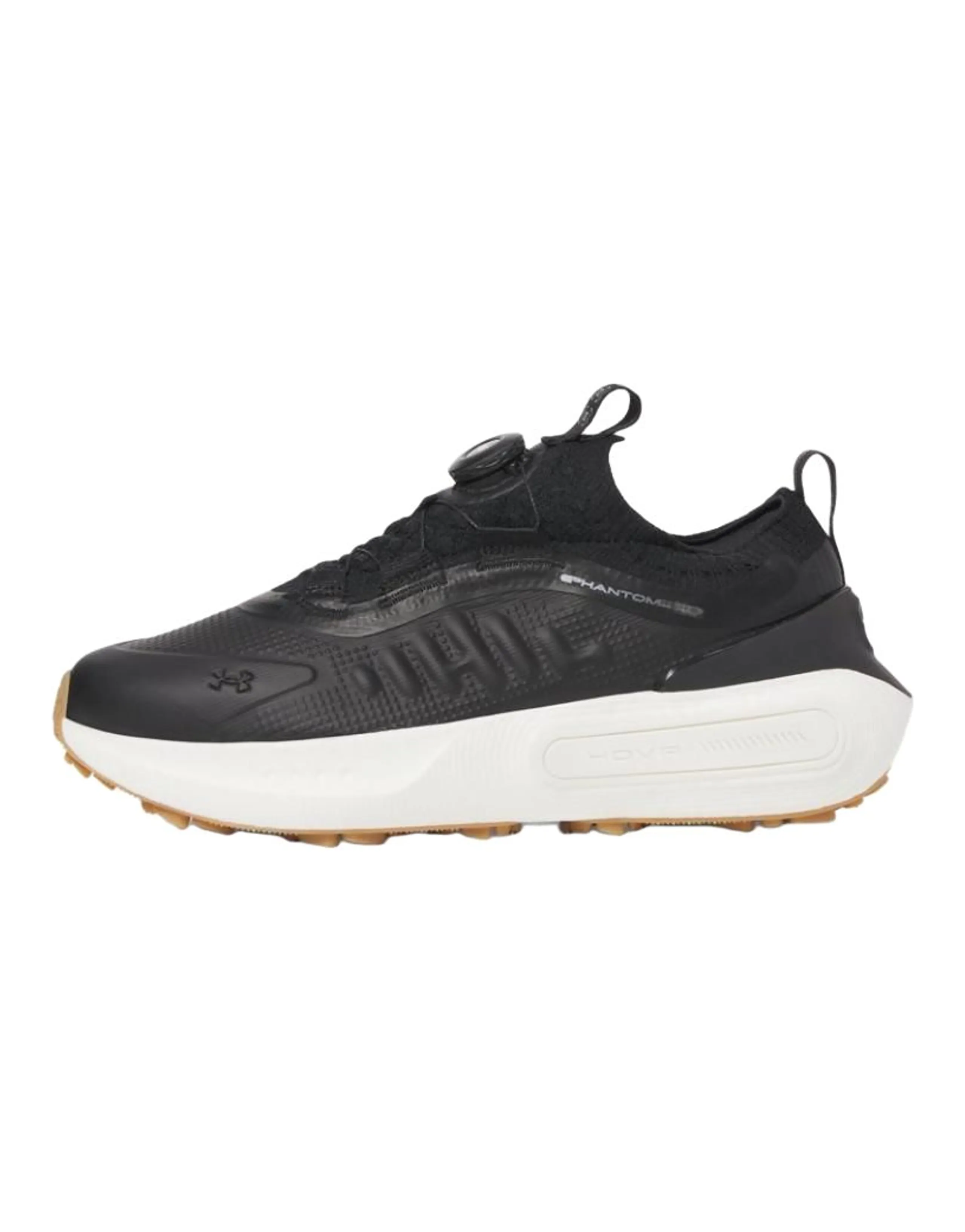 Under Armour HOVR Phantom Fore BOA Comfort Versatile Cushioned Waterproof Supportive Low-Top Golf Shoes Men's Black