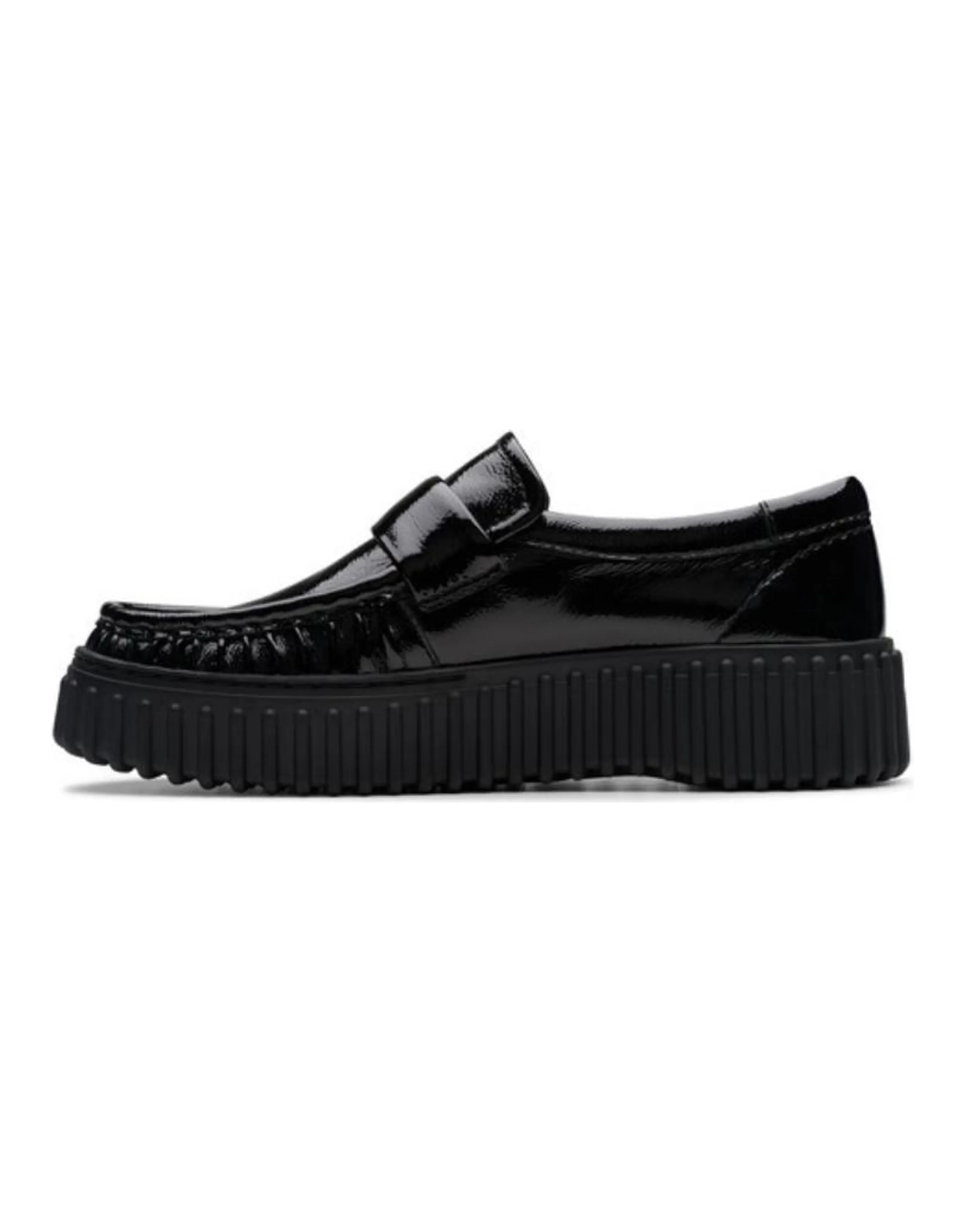 Clarks Loafers 4cm Women's Black