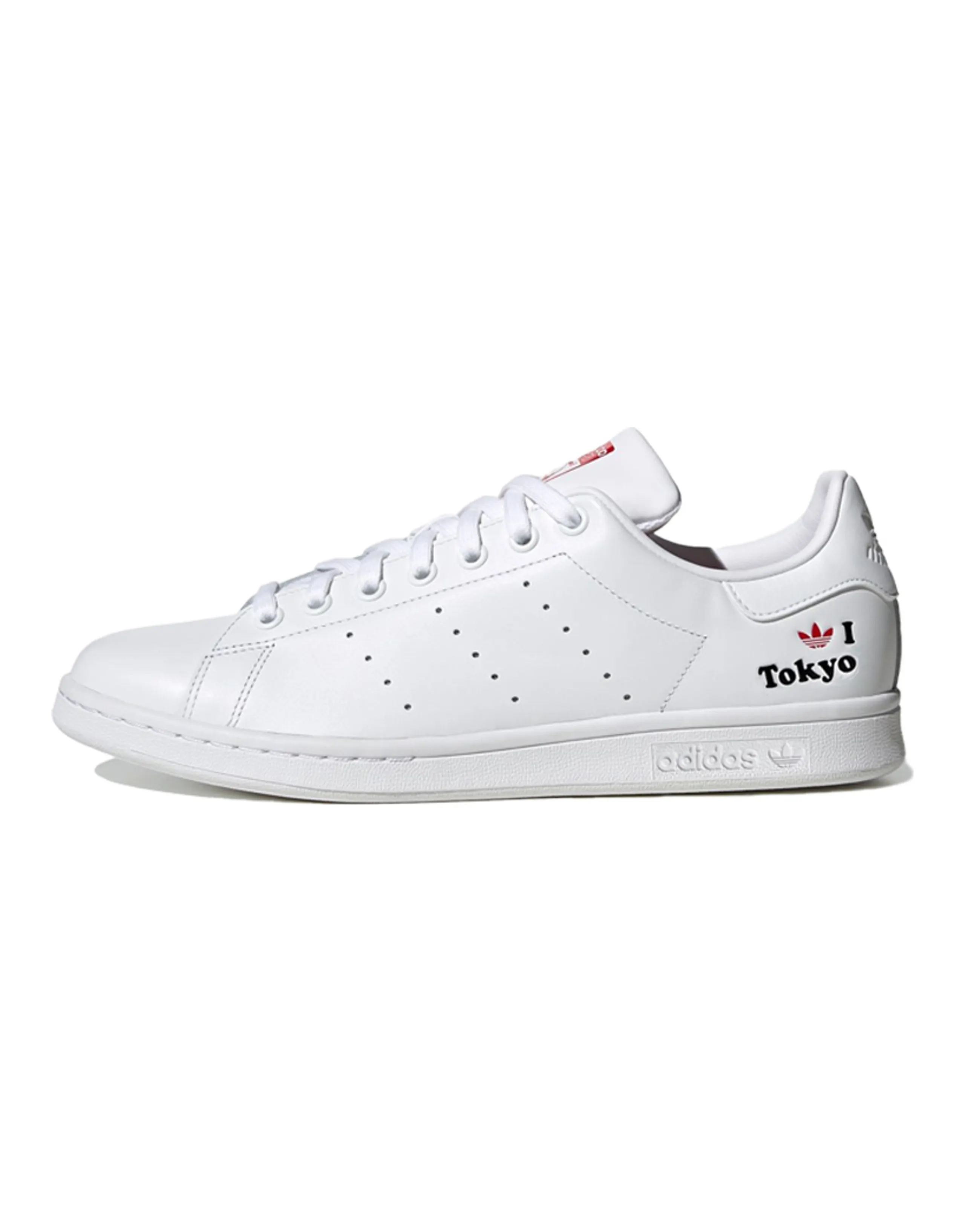 Adidas Originals Stan Smith Shoes 'Tokyo White Red'