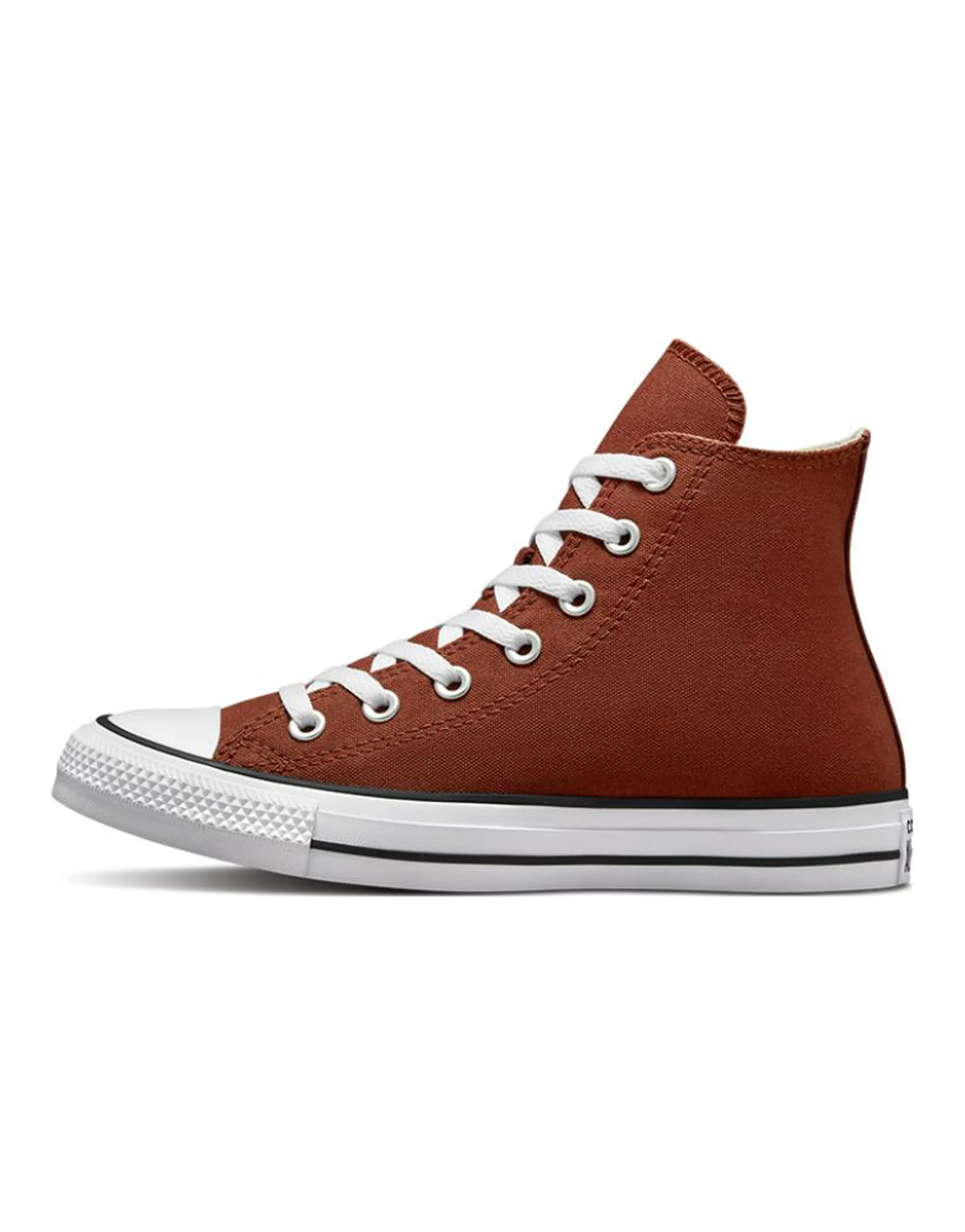 Converse Chuck Taylor All Star Anti-Slip Wear-Resistant High-Top Canvas Shoes Unisex Rusty Orange