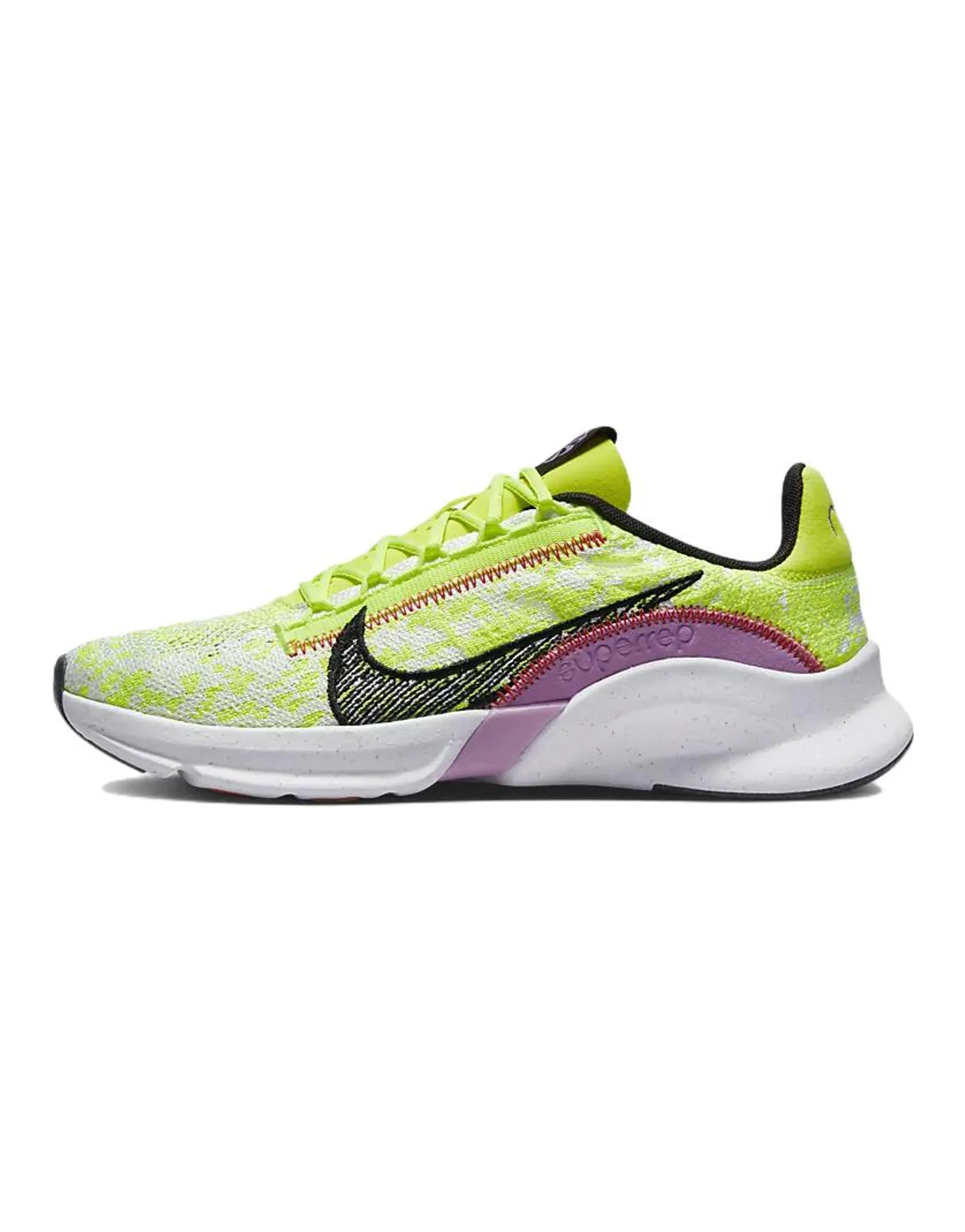 Nike SuperRep Go 3 Flyknit Next Nature 'Volt Rush Fuchsia' Women's