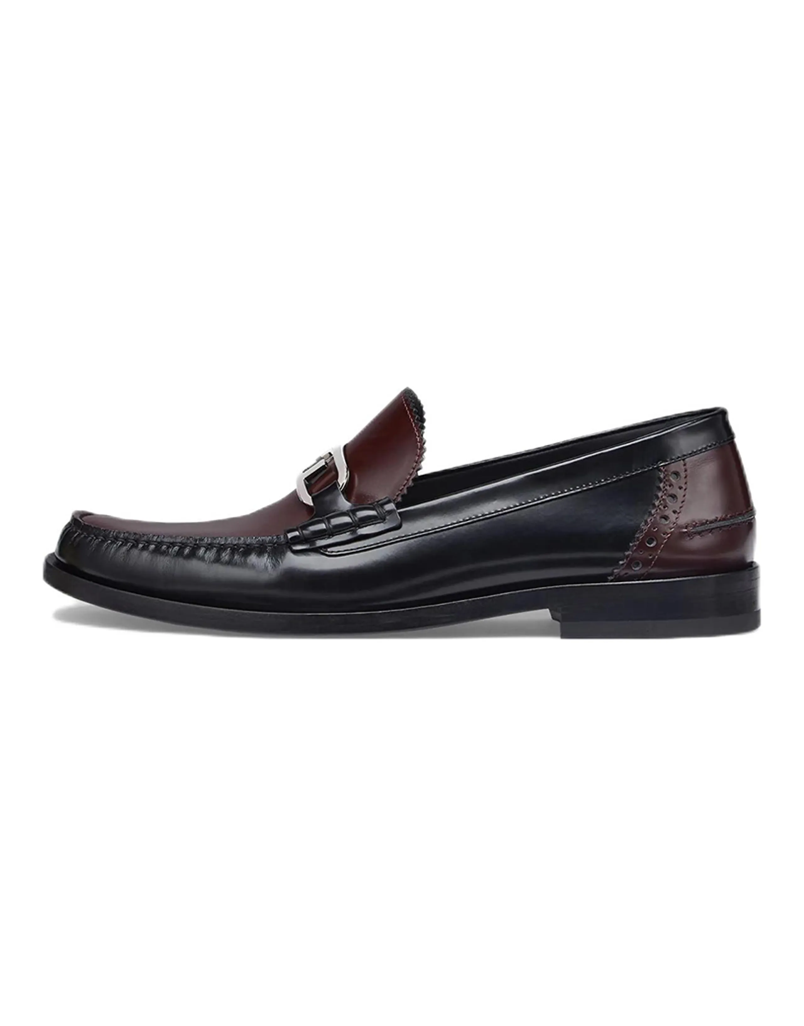 FENDI O'Lock Men's Casual Shoes Men Low-Top Black/Red