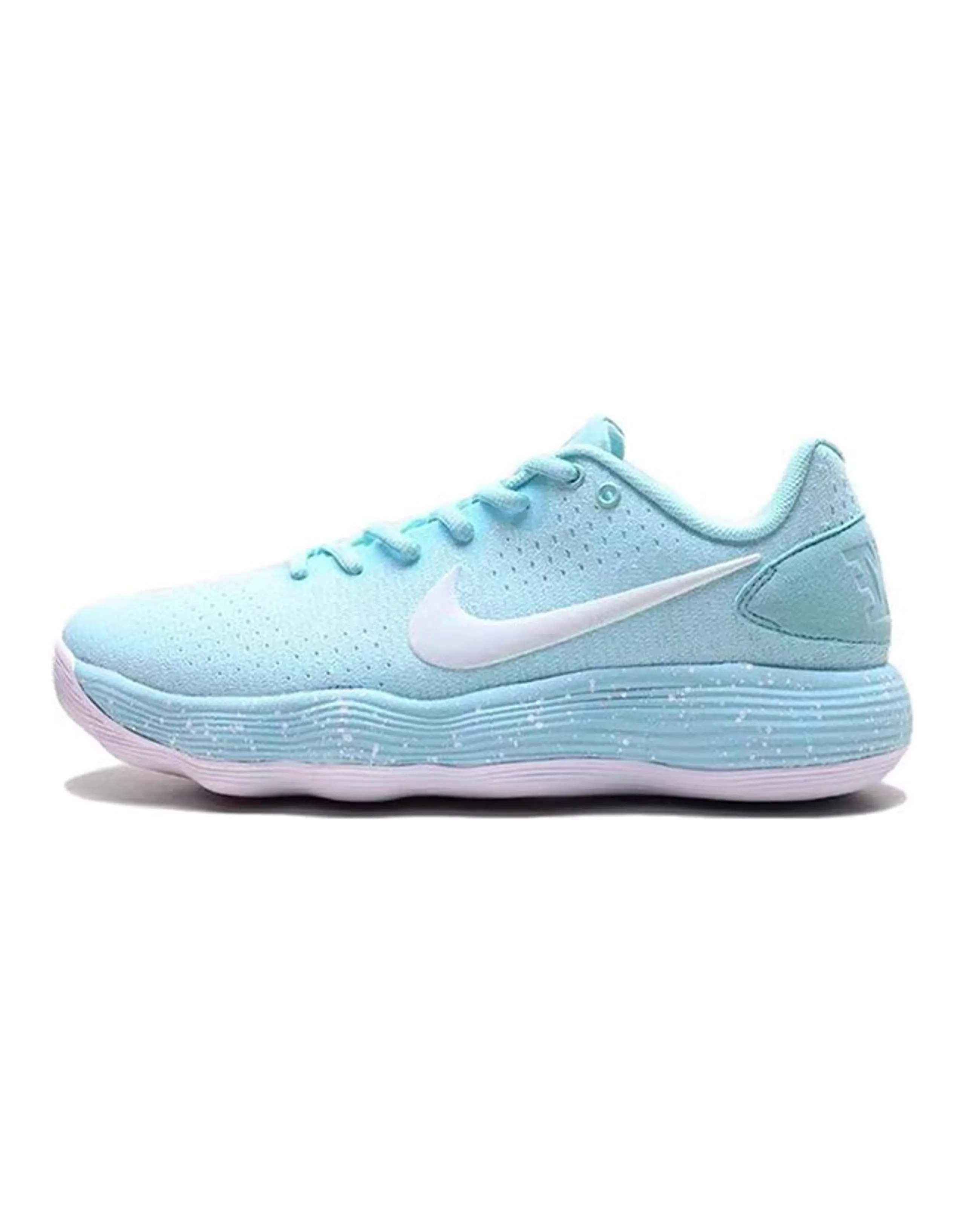 [Custom Sneakers] Nike Hyperdunk 2017 Soft Heart Summer Candy Ice Cream Fashion Comfortable Low-Top Basketball Shoes Men's Blue