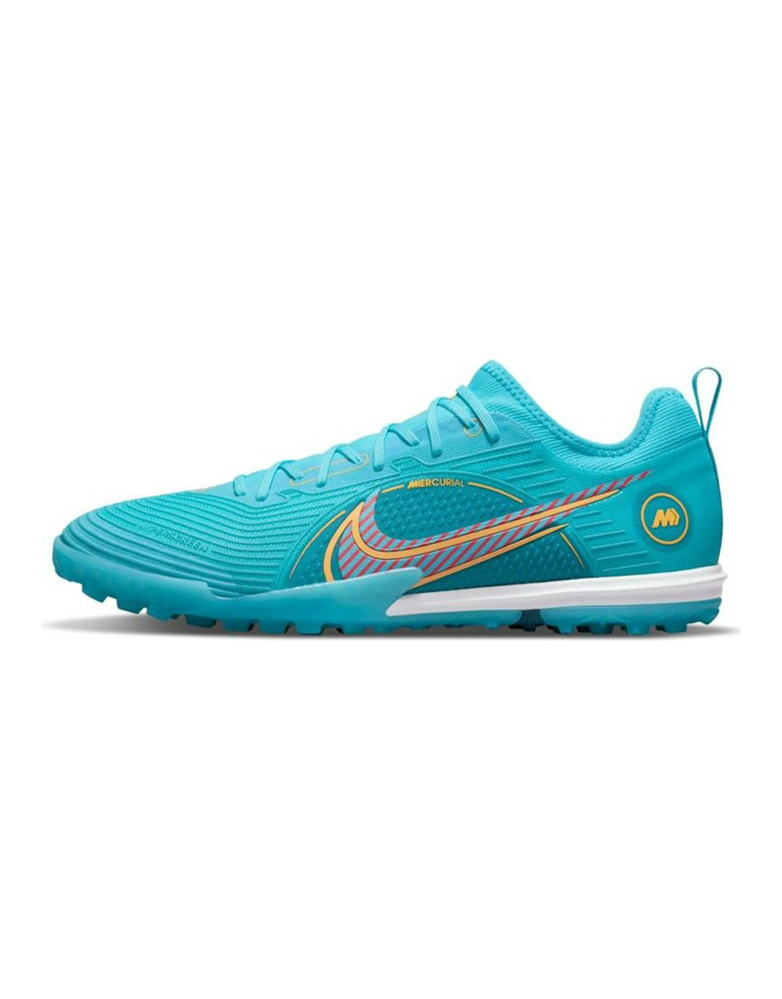 Nike Mercurial Air Zoom Vapor 14 Pro TF 'Chlorine Blue Laser Orange'