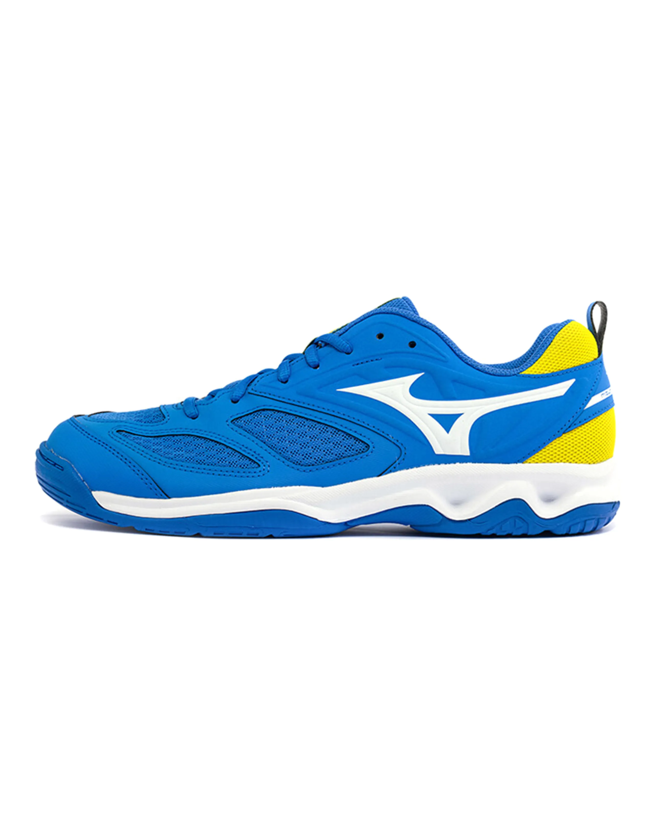 Mizuno Dynablitz Lightweight Breathable Volleyball Shoes Blue Yellow