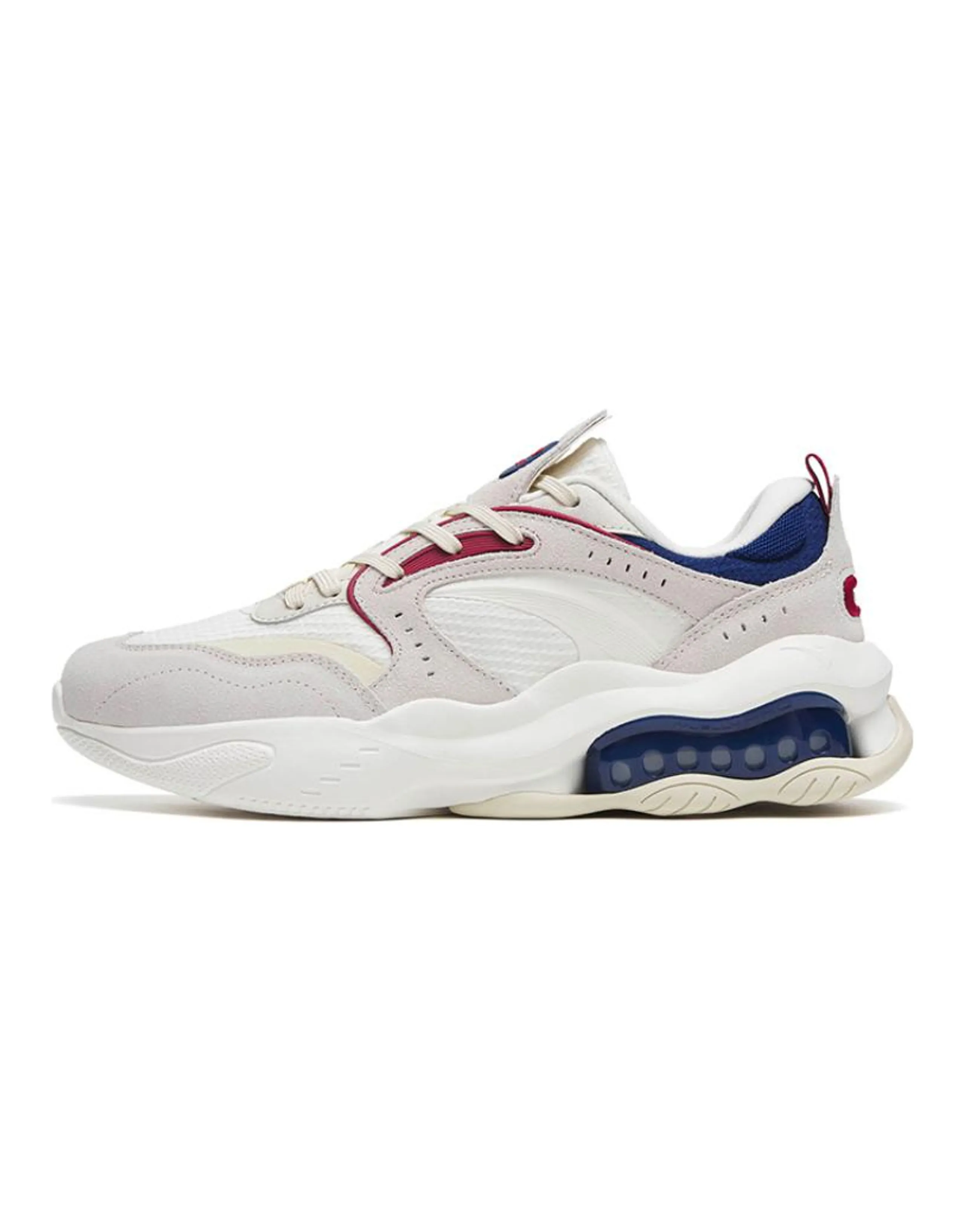 ANTA Kaiyuan 982 Casual Shoes Men Low-Top White Gray Blue Red