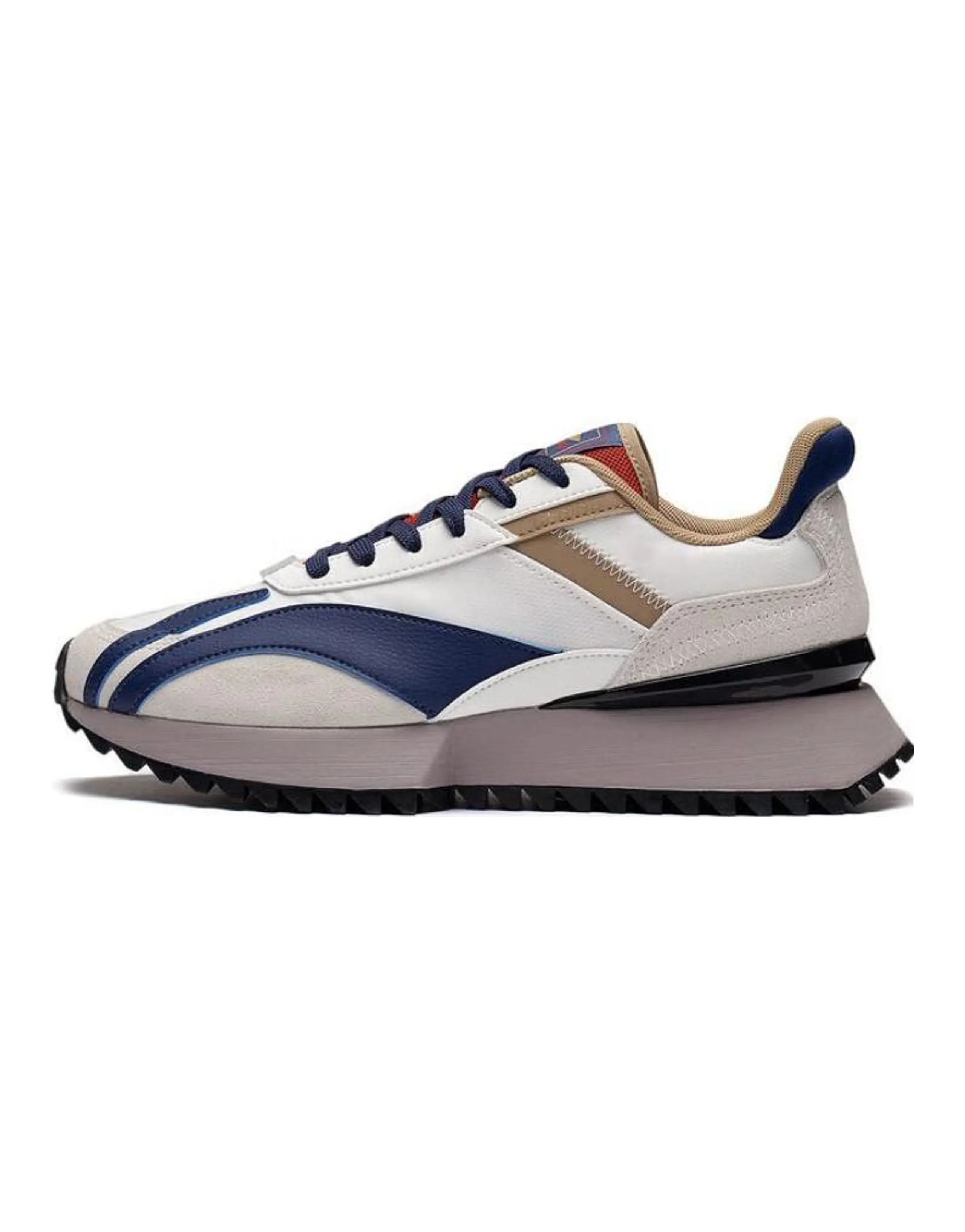 LINING Casual Shoes Men Low-Top Ecru/Ivory/Navy