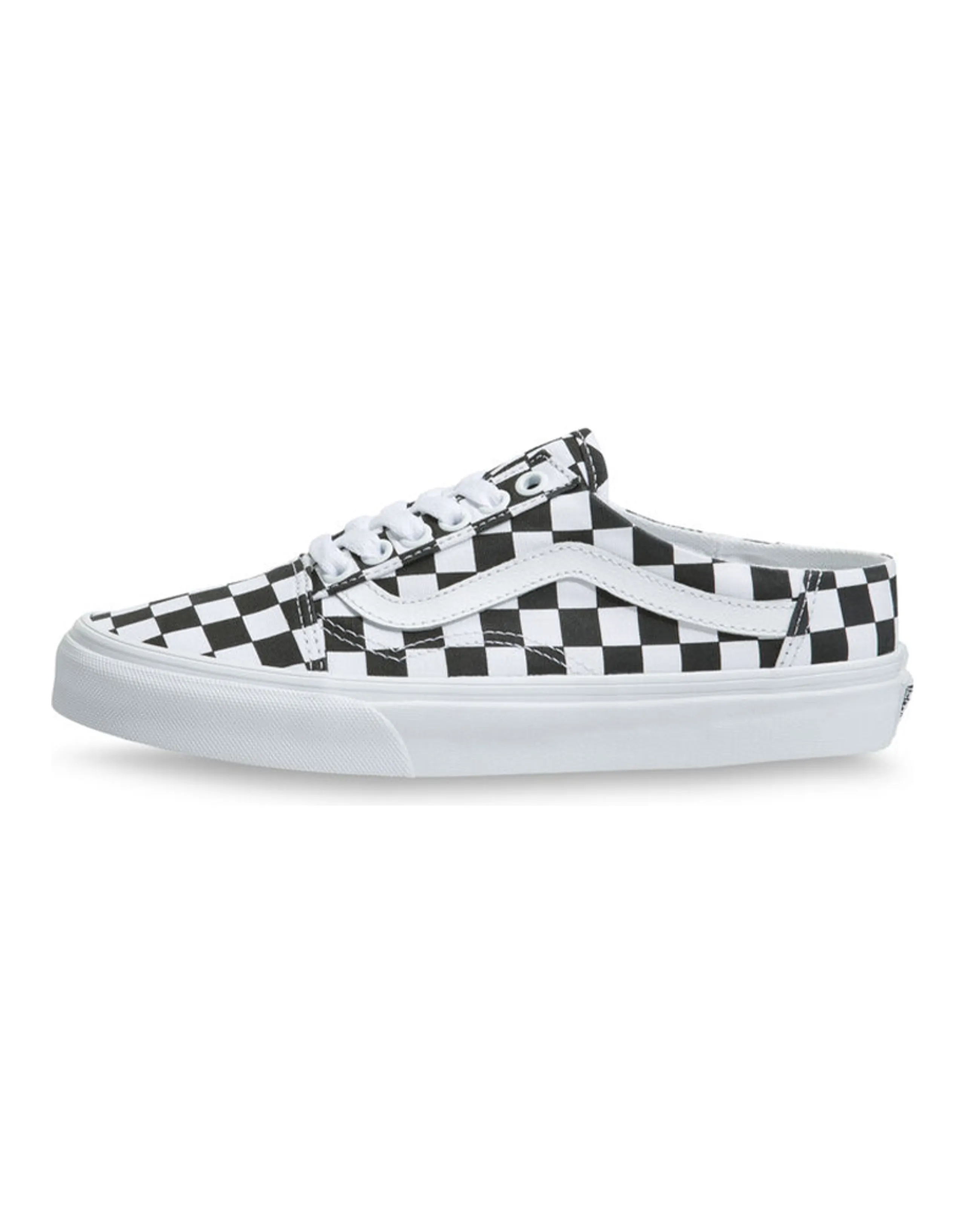 Vans Checkerboard Old Skool Mule Chessboard White/Black