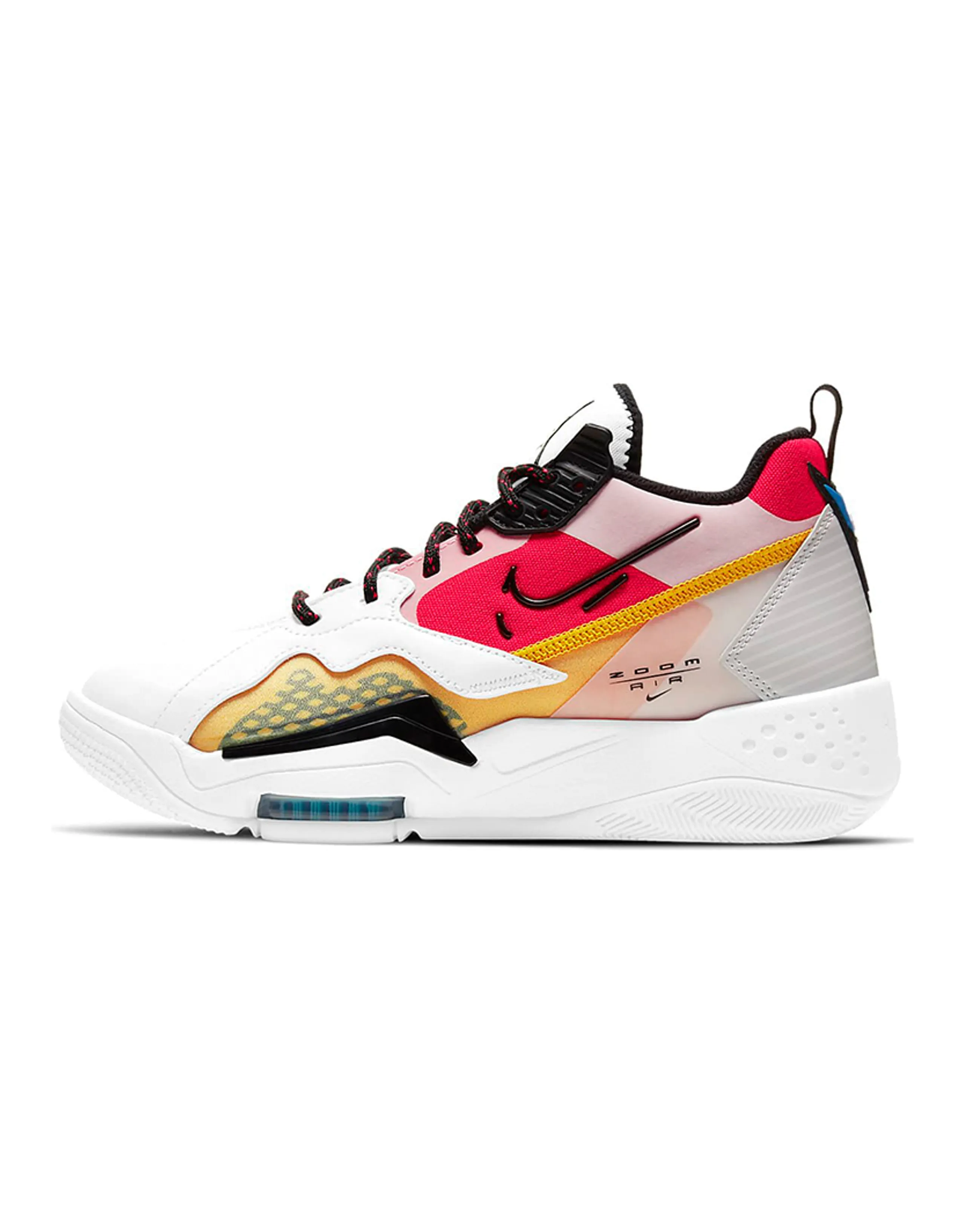 Jordan Zoom '92 White Siren Red University Gold Women's
