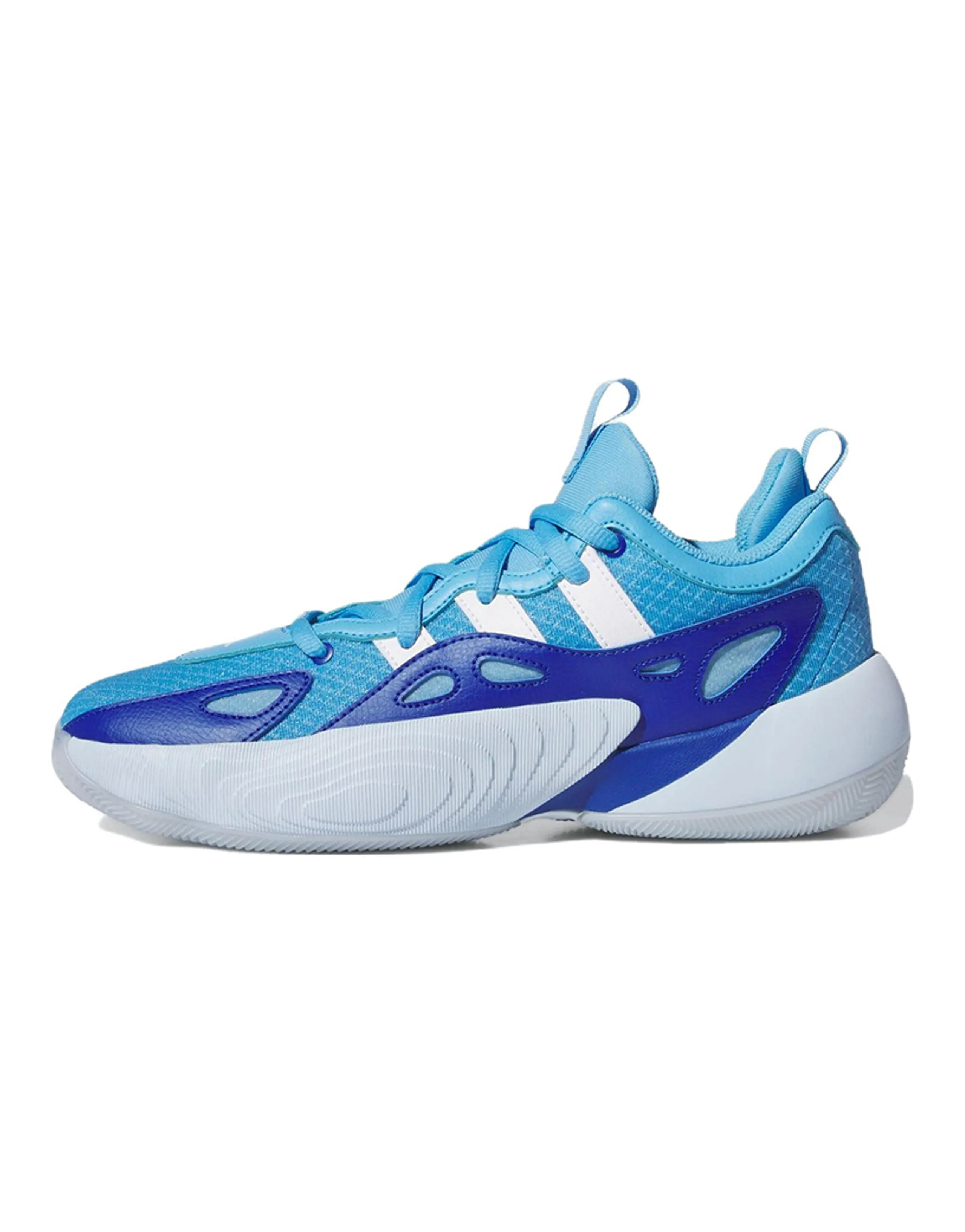 Adidas Trae Young Unlimited 2 Semi Blue Burst Mel Cloud White Royal Blue