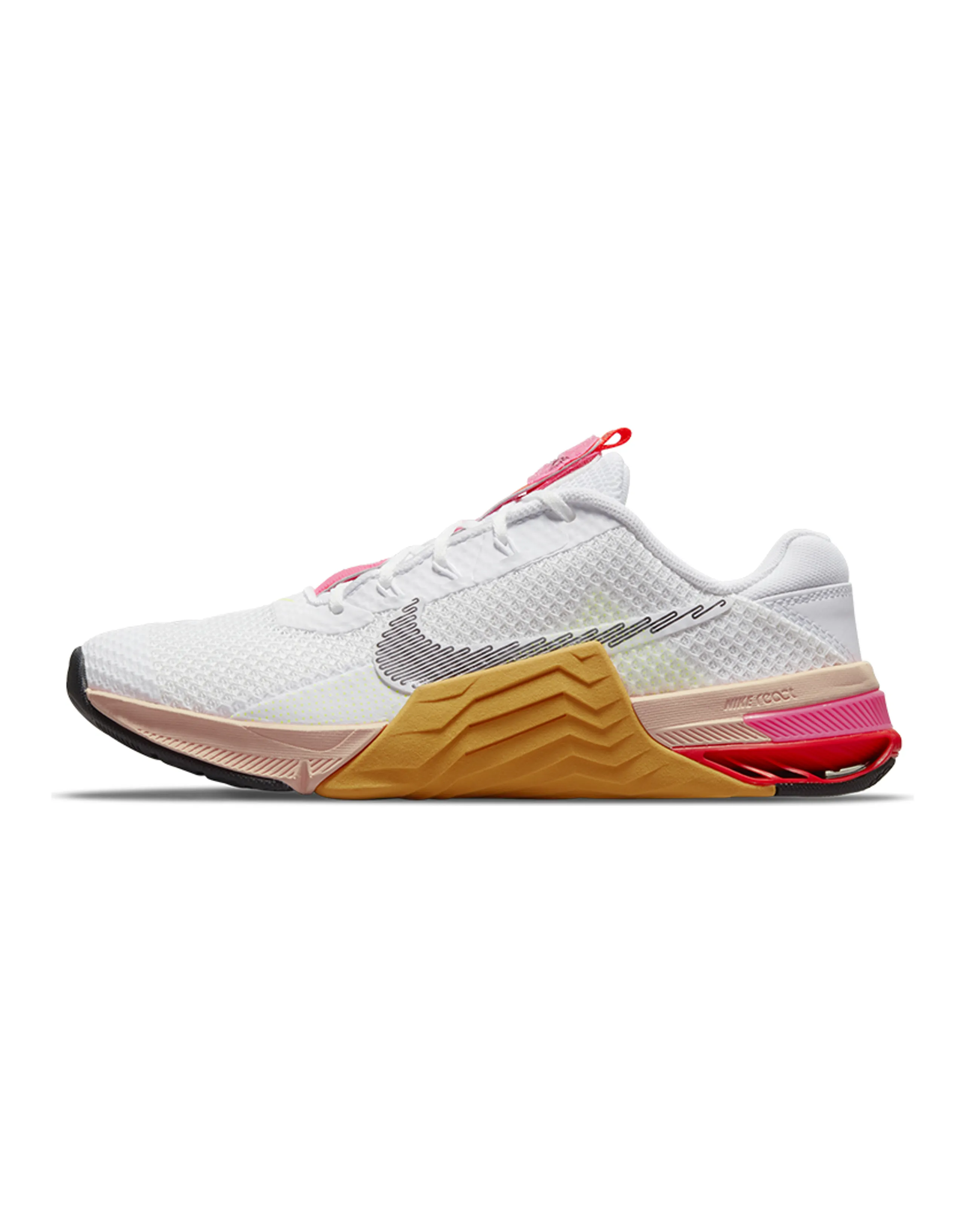 Nike Metcon 7 X White Bright Crimson Women's