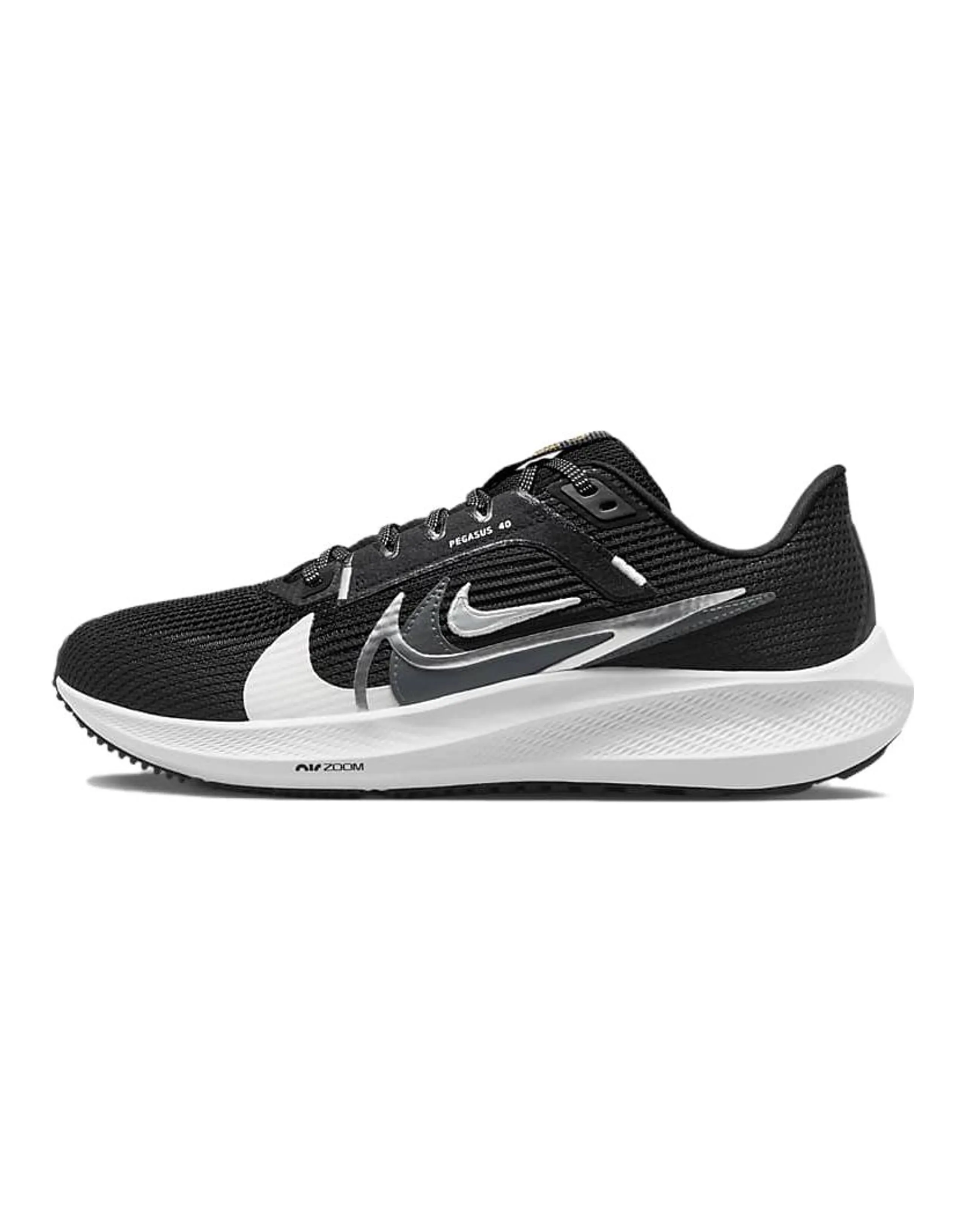 Nike Pegasus 40 Premum Black White Grey Women's