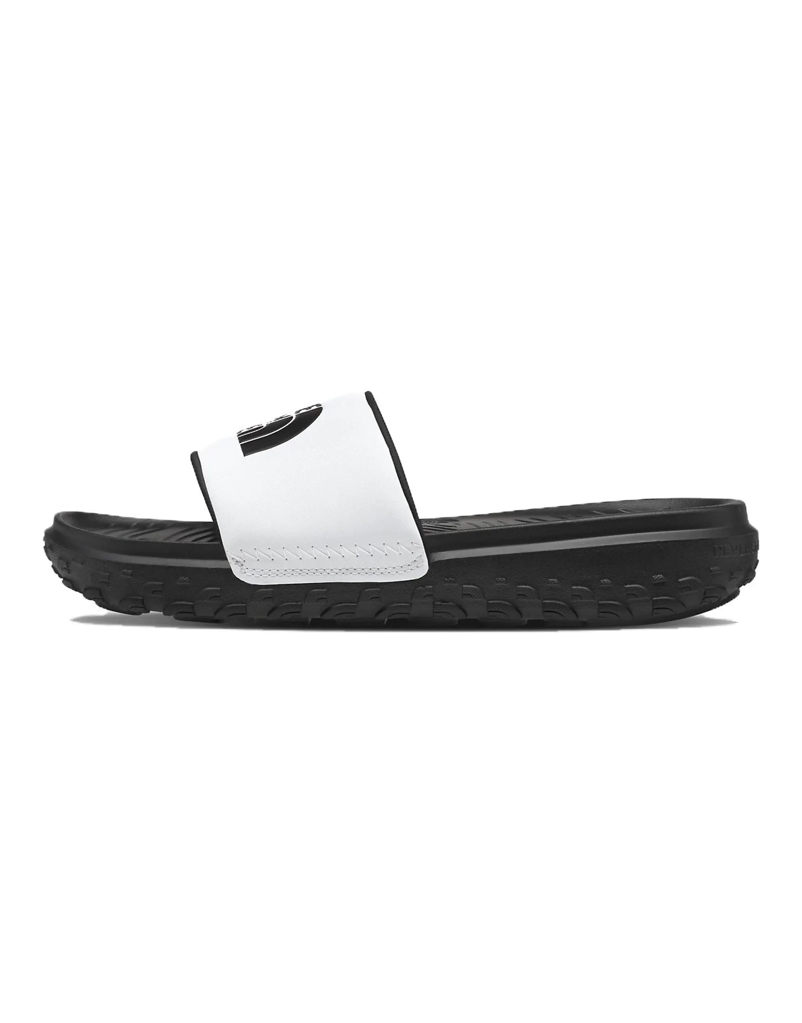 THE NORTH FACE NEVER STOP Slip-Resistant Slide Slippers Men's White Black
