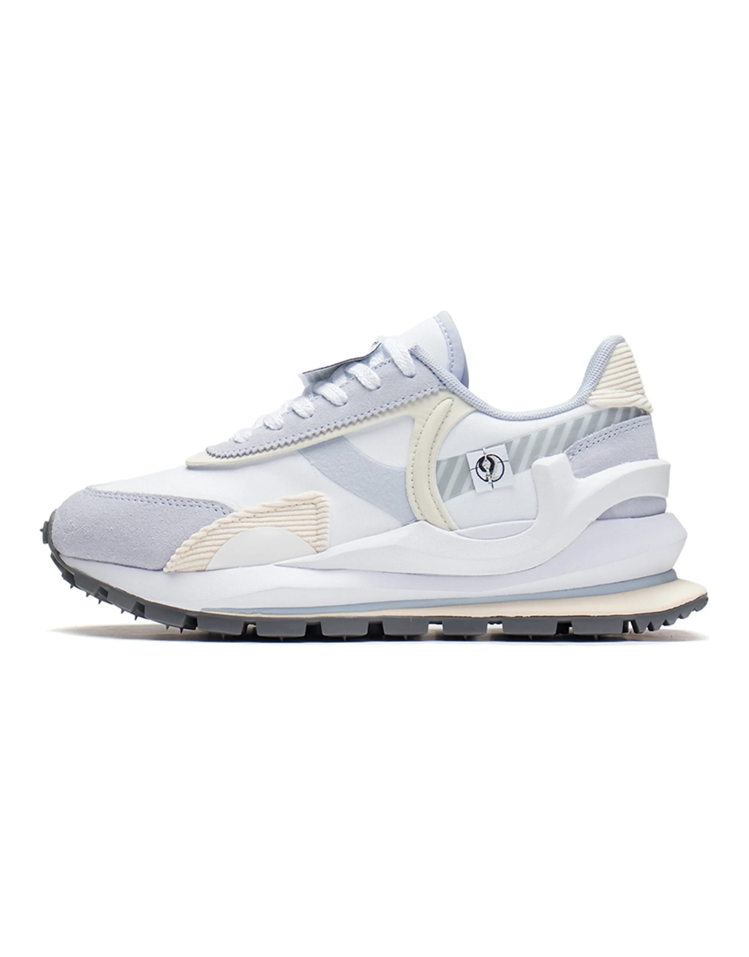 LiNing Fangyuan Eternal Casual Shoes Women's Low Top Standard White/Tenno Blue