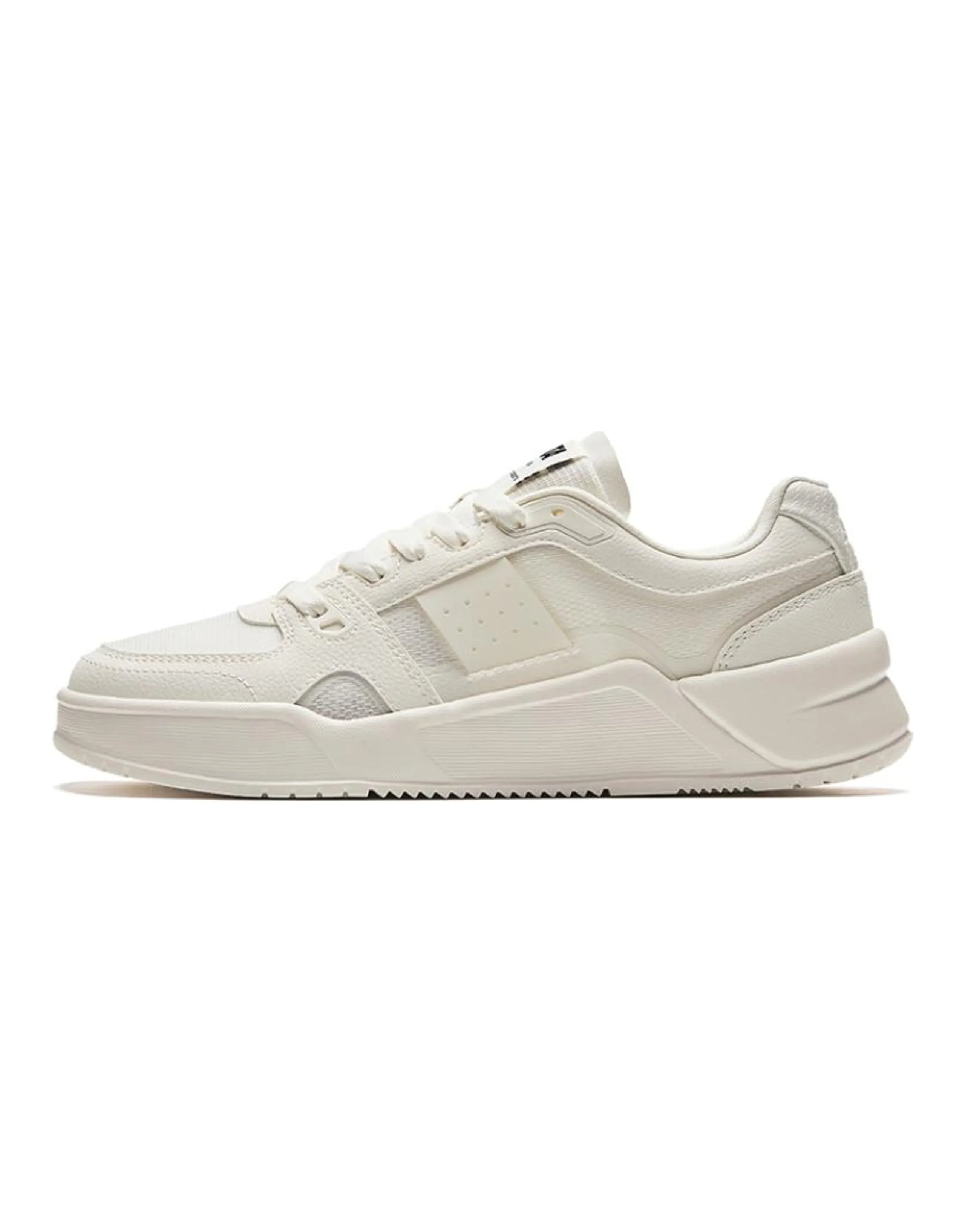 Anta Comfortable Simple Wear-Resistant Lightweight Low-Top Skate Shoes Women's White