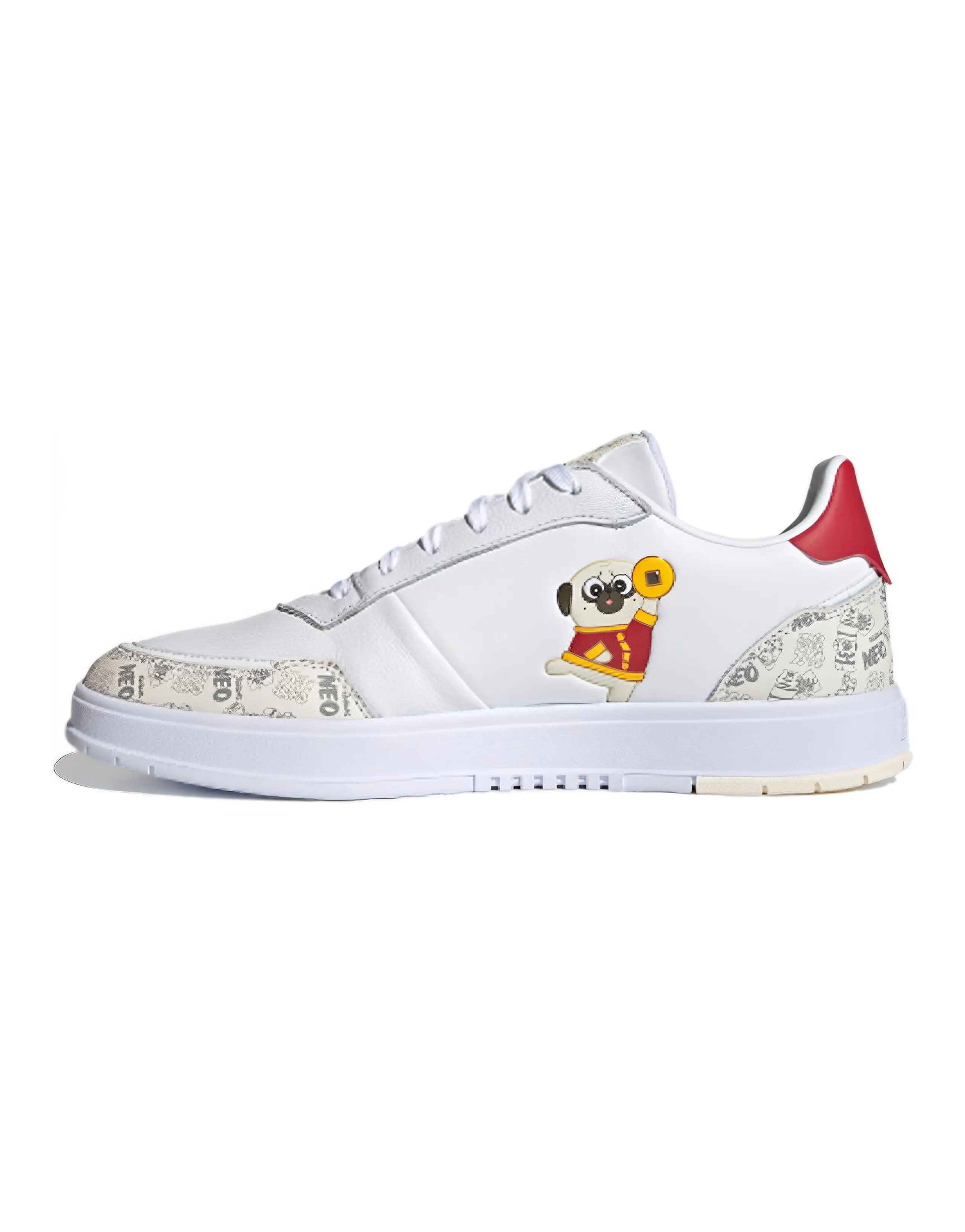 Adidas Neo Courtmaster 'White Gray Red'