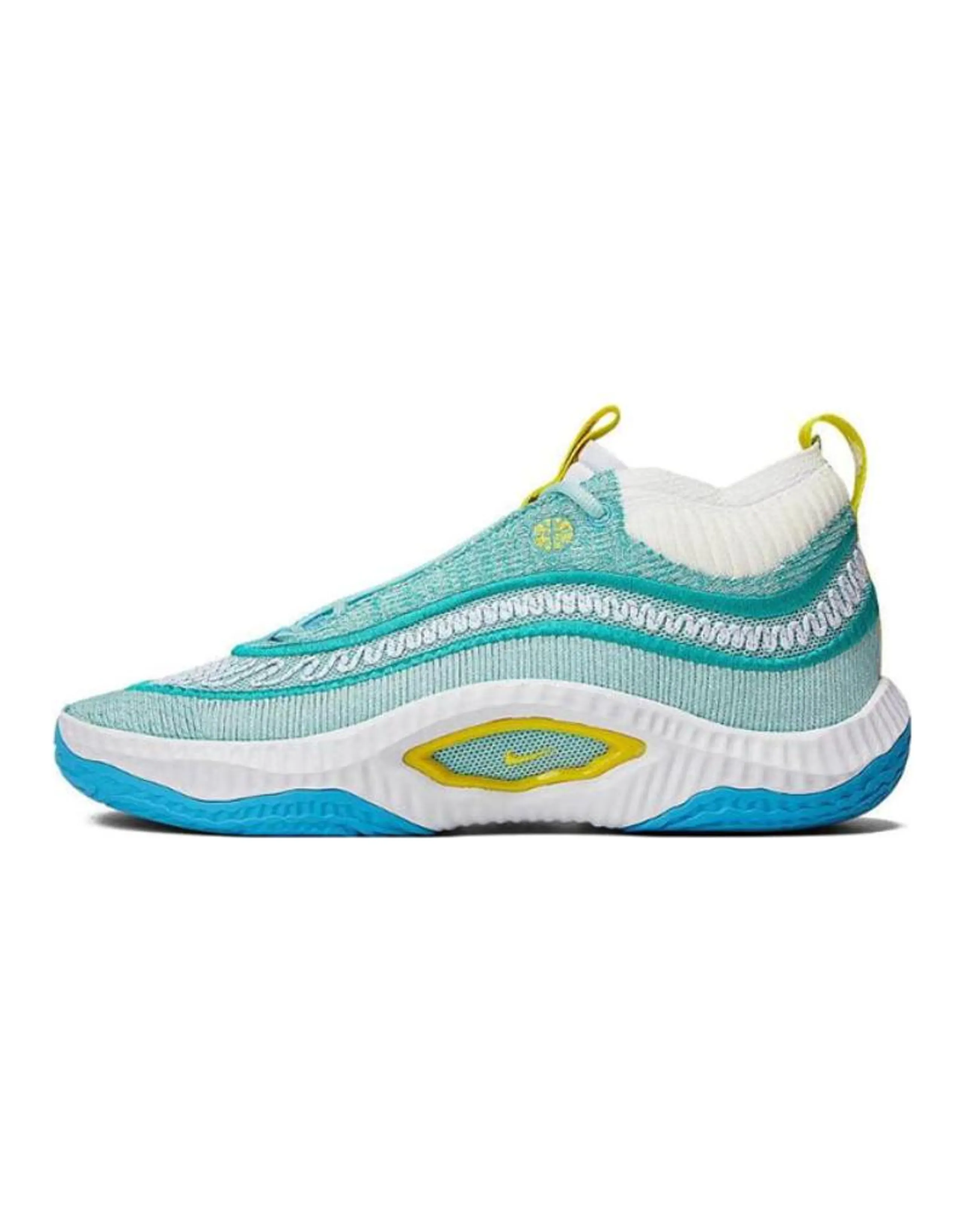 Nike Cosmic Unity 3 Comfortable Professional Stability Anti-Slip Wear-Resistant Mid-Top Basketball Shoes Men's Blue