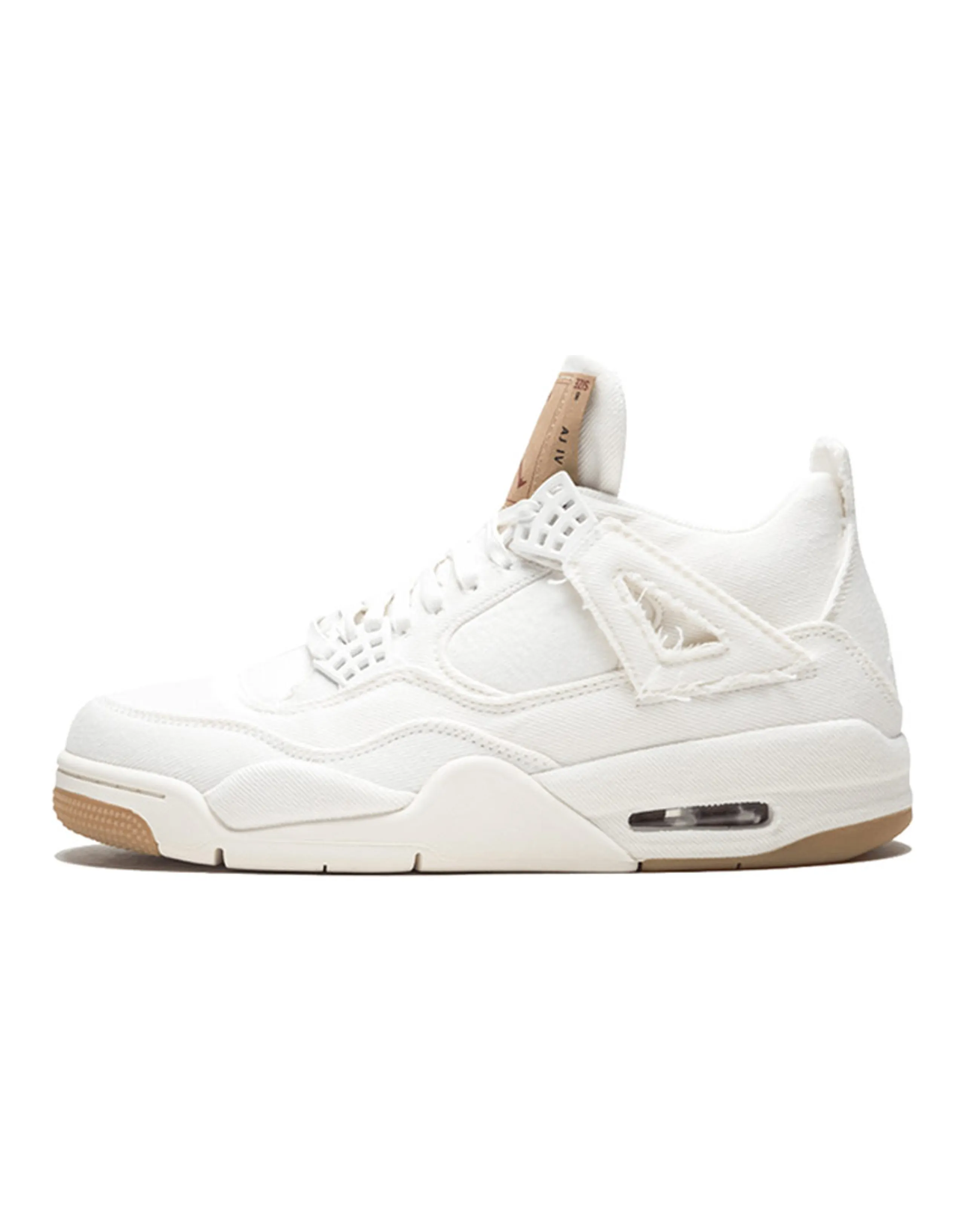JORDAN 4 Retro Levi's White Levi's Tag